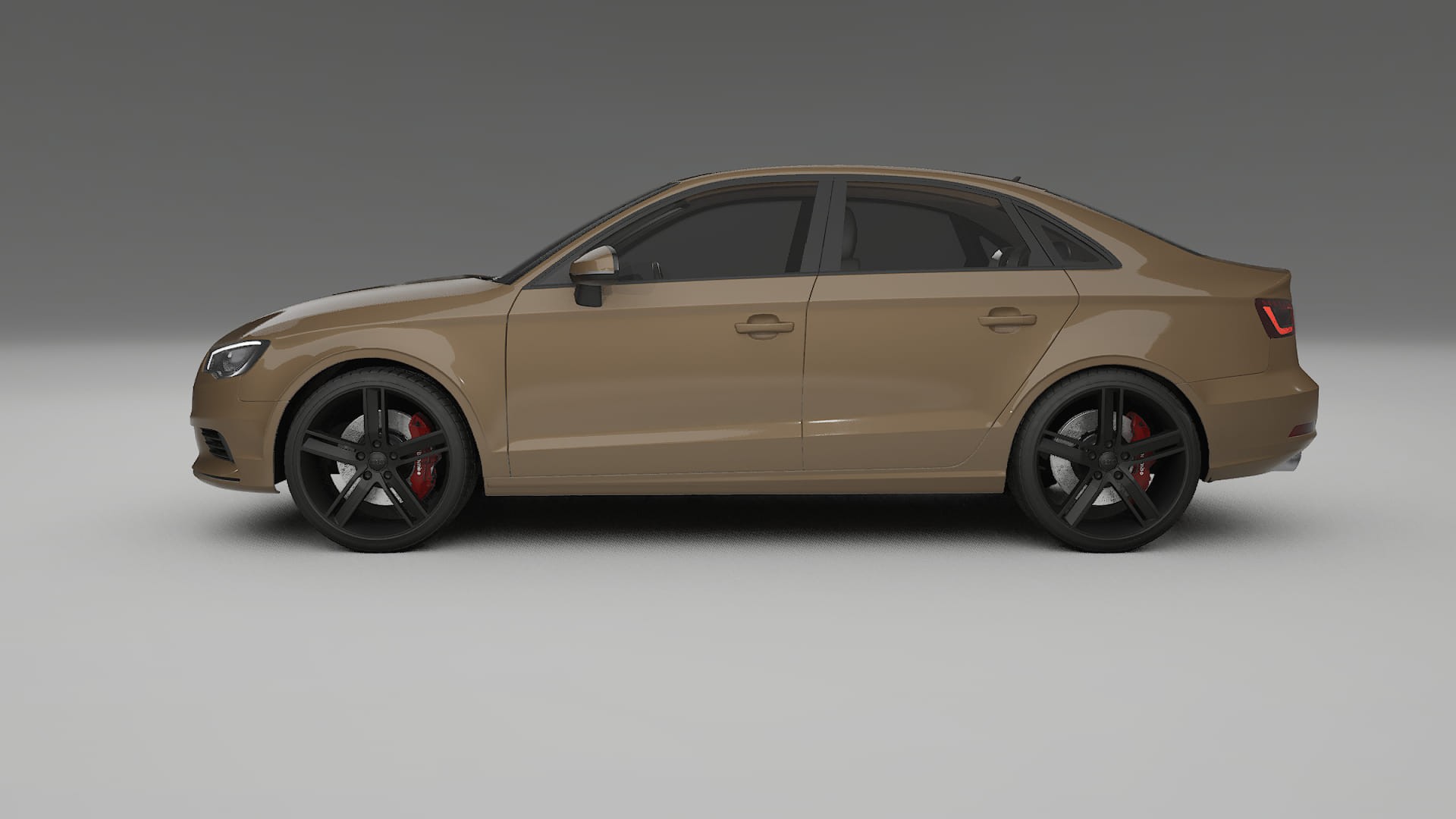 Audi A3 8V sedan prefacelift pre LCI TPU Lackschutzfolie | SAHARA Farbwechsel PPF – Komplett-Vorgeschnittener Kit