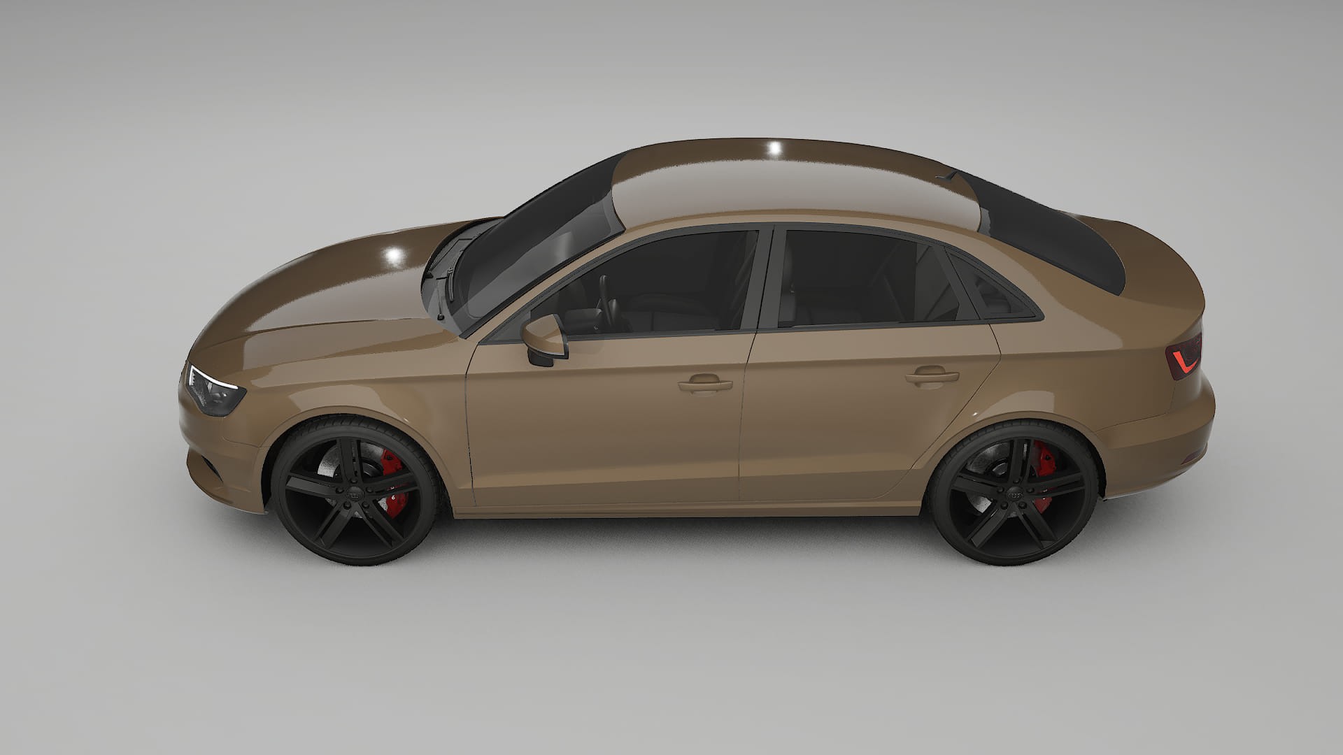 Audi A3 8V sedan prefacelift pre LCI TPU Lackschutzfolie | SAHARA Farbwechsel PPF – Komplett-Vorgeschnittener Kit