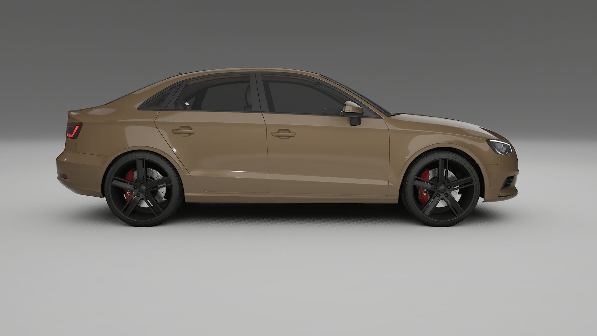 Audi A3 8V sedan prefacelift pre LCI TPU Lackschutzfolie | SAHARA Farbwechsel PPF – Komplett-Vorgeschnittener Kit