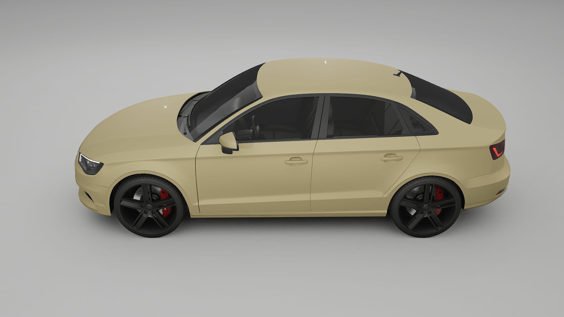 Audi A3 8V sedan prefacelift pre LCI TPU Lackschutzfolie | SAND Farbwechsel PPF – Komplett-Vorgeschnittener Kit