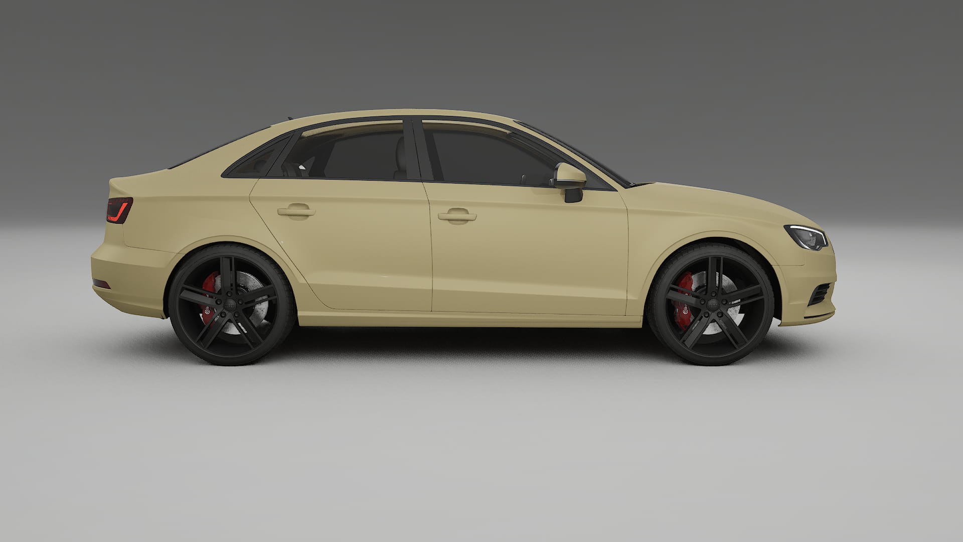 Audi A3 8V sedan prefacelift pre LCI TPU Lackschutzfolie | SAND Farbwechsel PPF – Komplett-Vorgeschnittener Kit