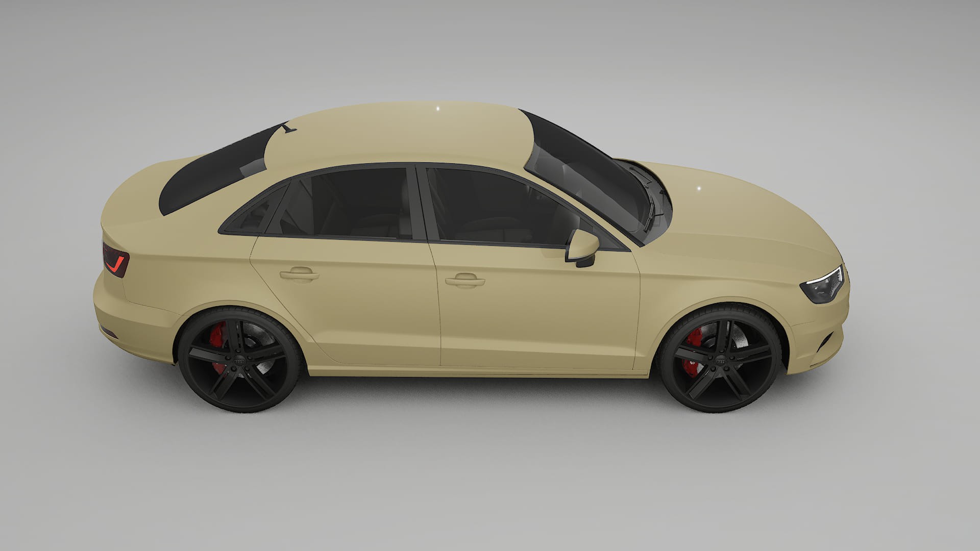 Audi A3 8V sedan prefacelift pre LCI TPU Lackschutzfolie | SAND Farbwechsel PPF – Komplett-Vorgeschnittener Kit