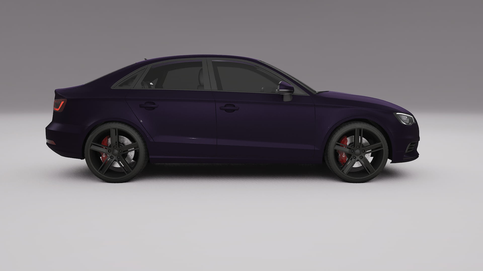 Audi A3 8V sedan prefacelift pre LCI TPU Lackschutzfolie | VIOLET Farbwechsel PPF – Komplett-Vorgeschnittener Kit