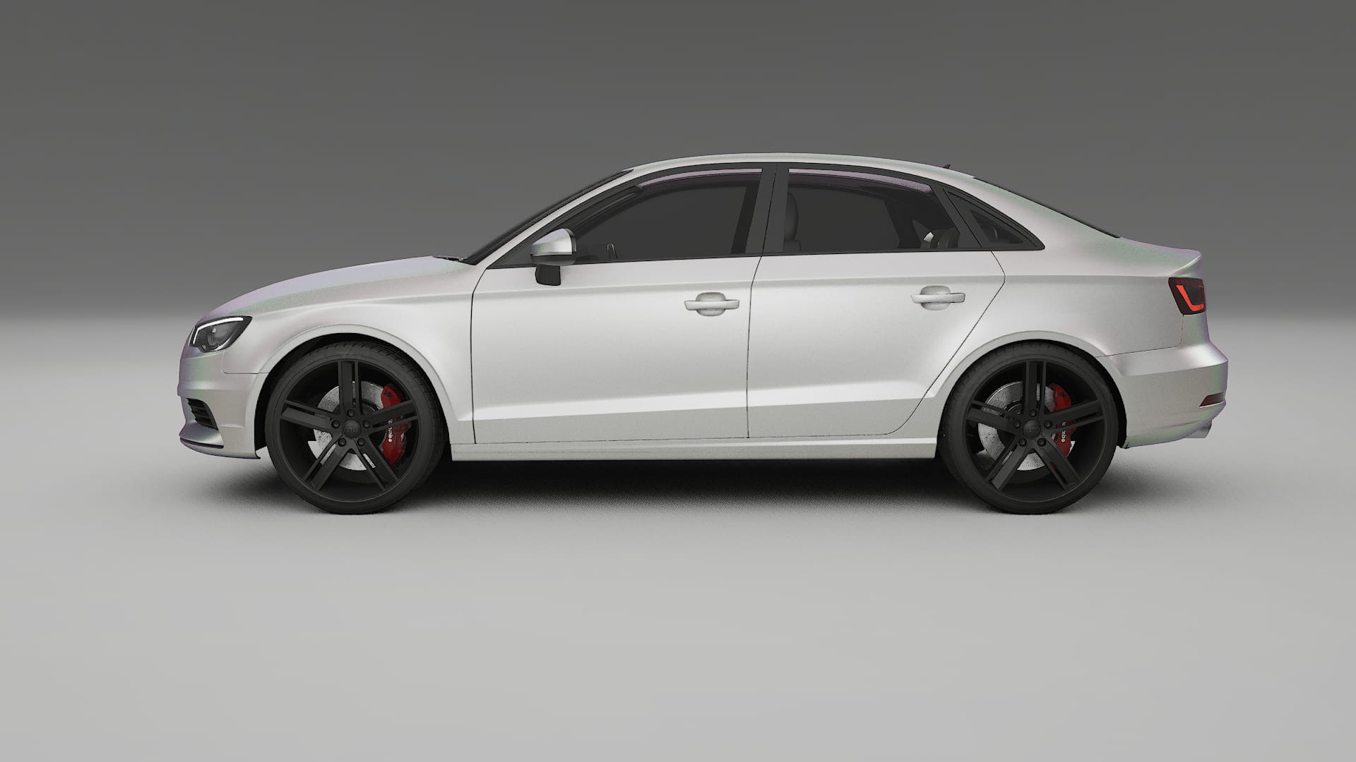 Audi A3 8V sedan prefacelift pre LCI TPU Lackschutzfolie | NEBULA Farbwechsel PPF – Komplett-Vorgeschnittener Kit