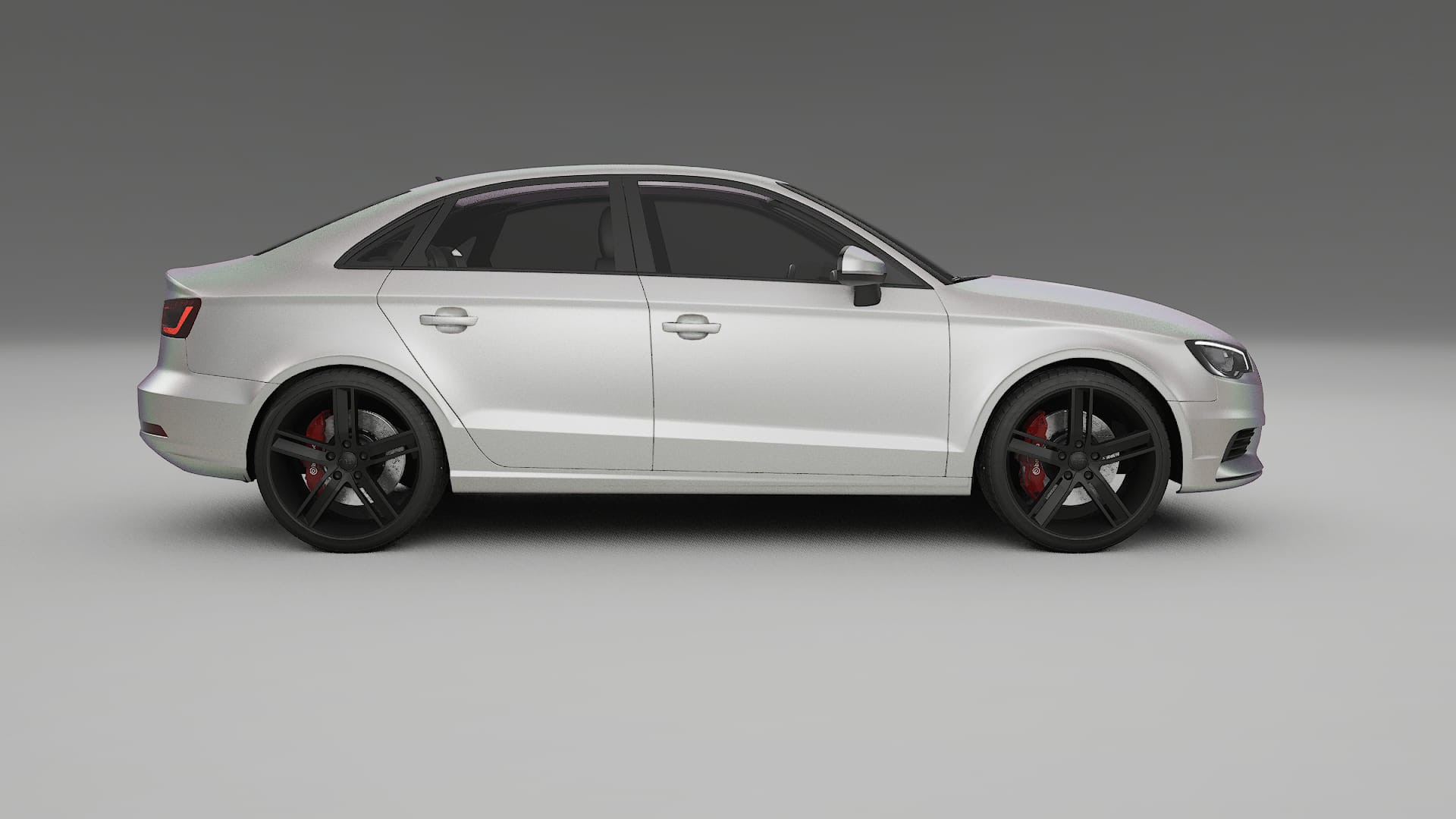Audi A3 8V sedan prefacelift pre LCI TPU Lackschutzfolie | NEBULA Farbwechsel PPF – Komplett-Vorgeschnittener Kit