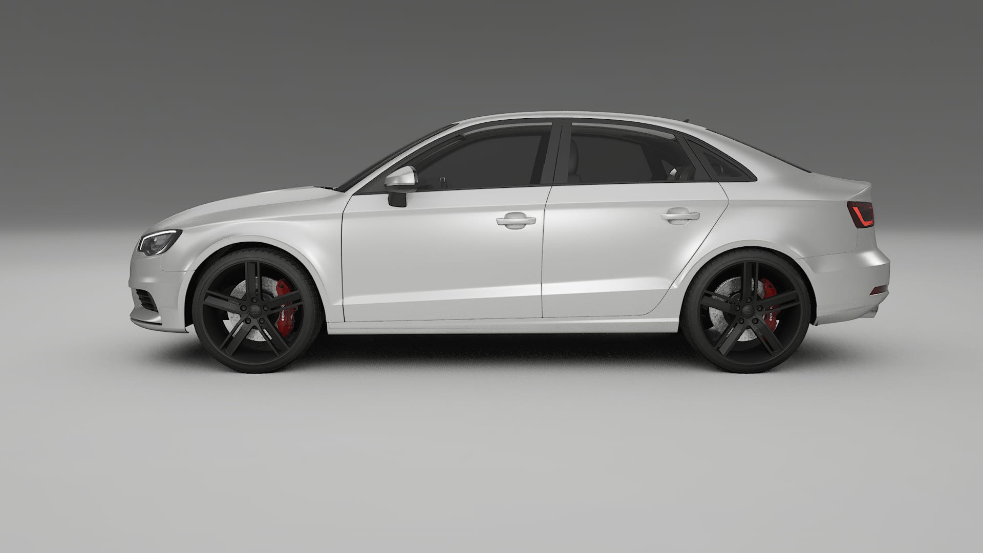Audi A3 8V sedan prefacelift pre LCI TPU Lackschutzfolie | OPAL Farbwechsel PPF – Komplett-Vorgeschnittener Kit