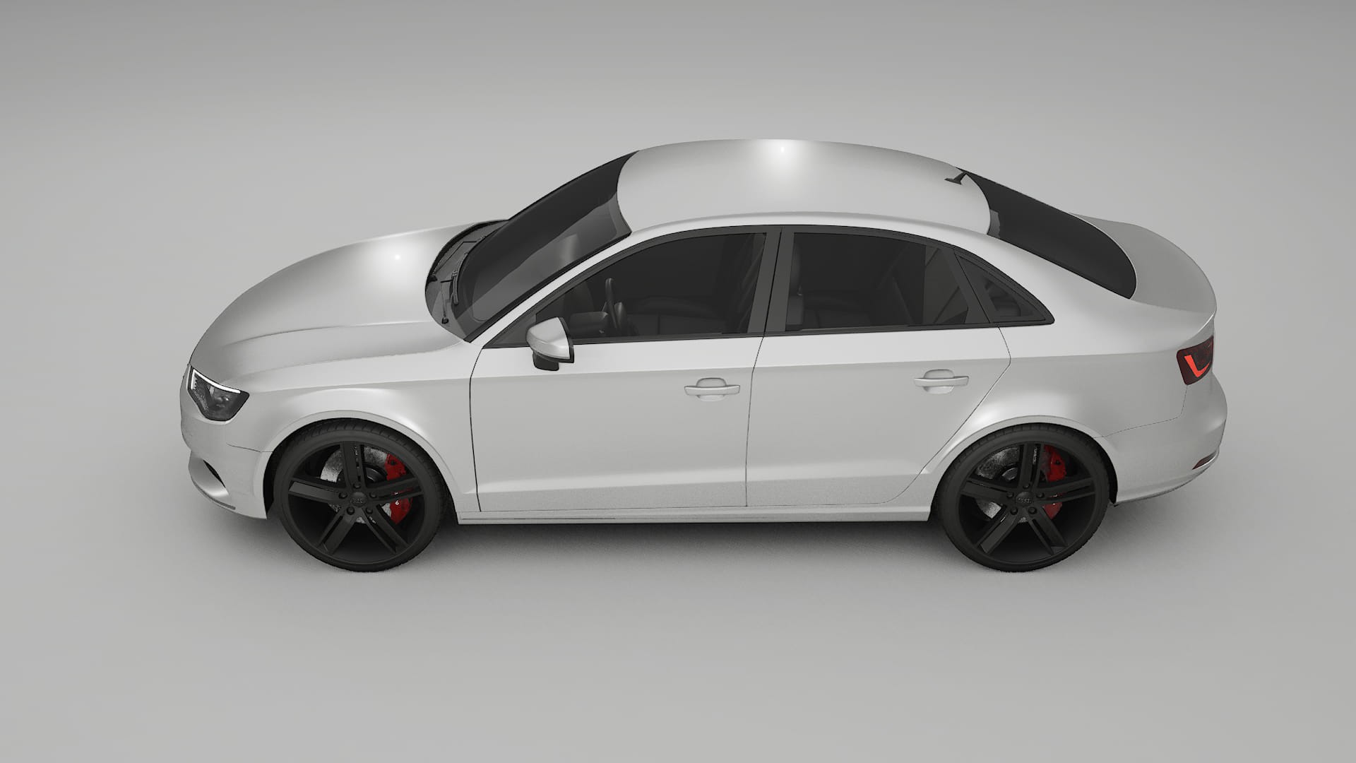 Audi A3 8V sedan prefacelift pre LCI TPU Lackschutzfolie | OPAL Farbwechsel PPF – Komplett-Vorgeschnittener Kit