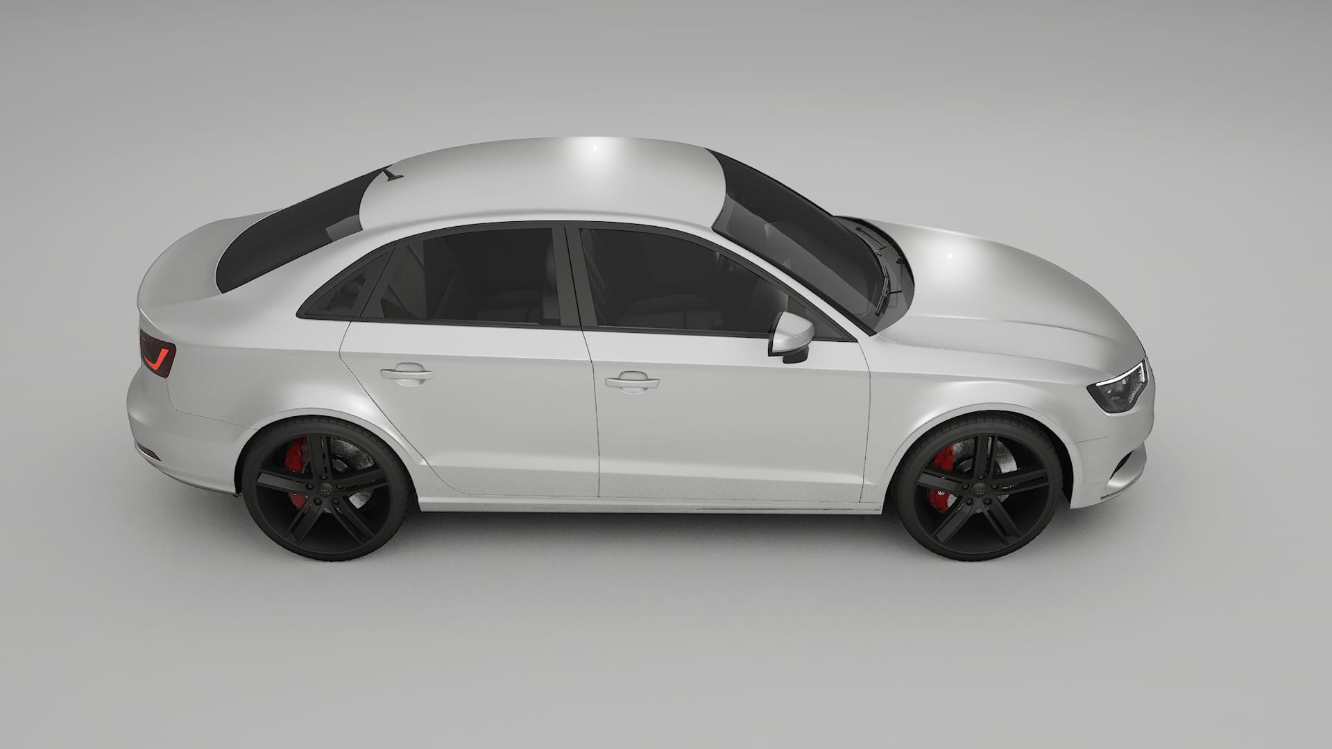 Audi A3 8V sedan prefacelift pre LCI TPU Lackschutzfolie | OPAL Farbwechsel PPF – Komplett-Vorgeschnittener Kit