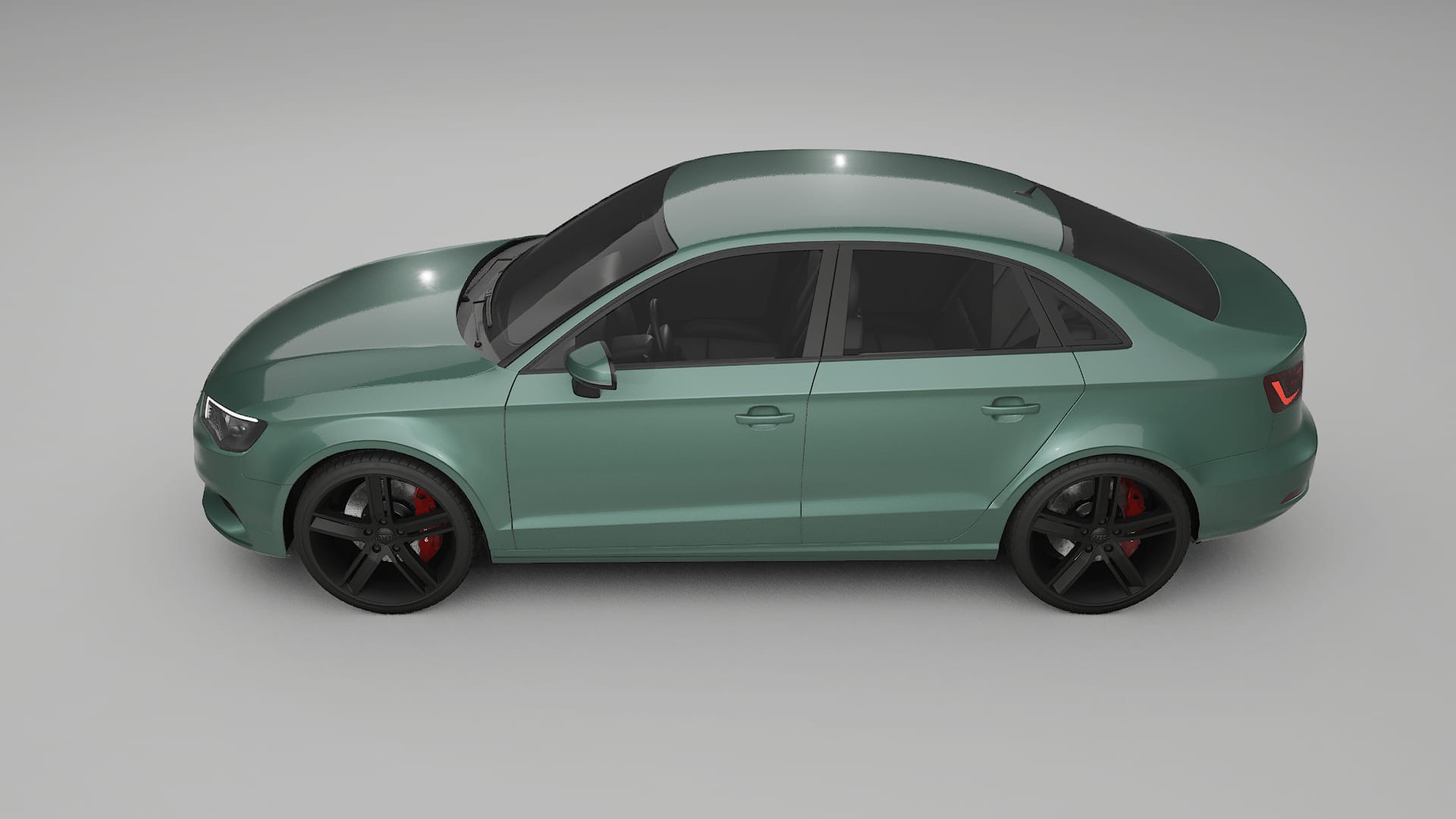 Audi A3 8V sedan prefacelift pre LCI TPU Lackschutzfolie | EVERGREEN Farbwechsel PPF – Komplett-Vorgeschnittener Kit