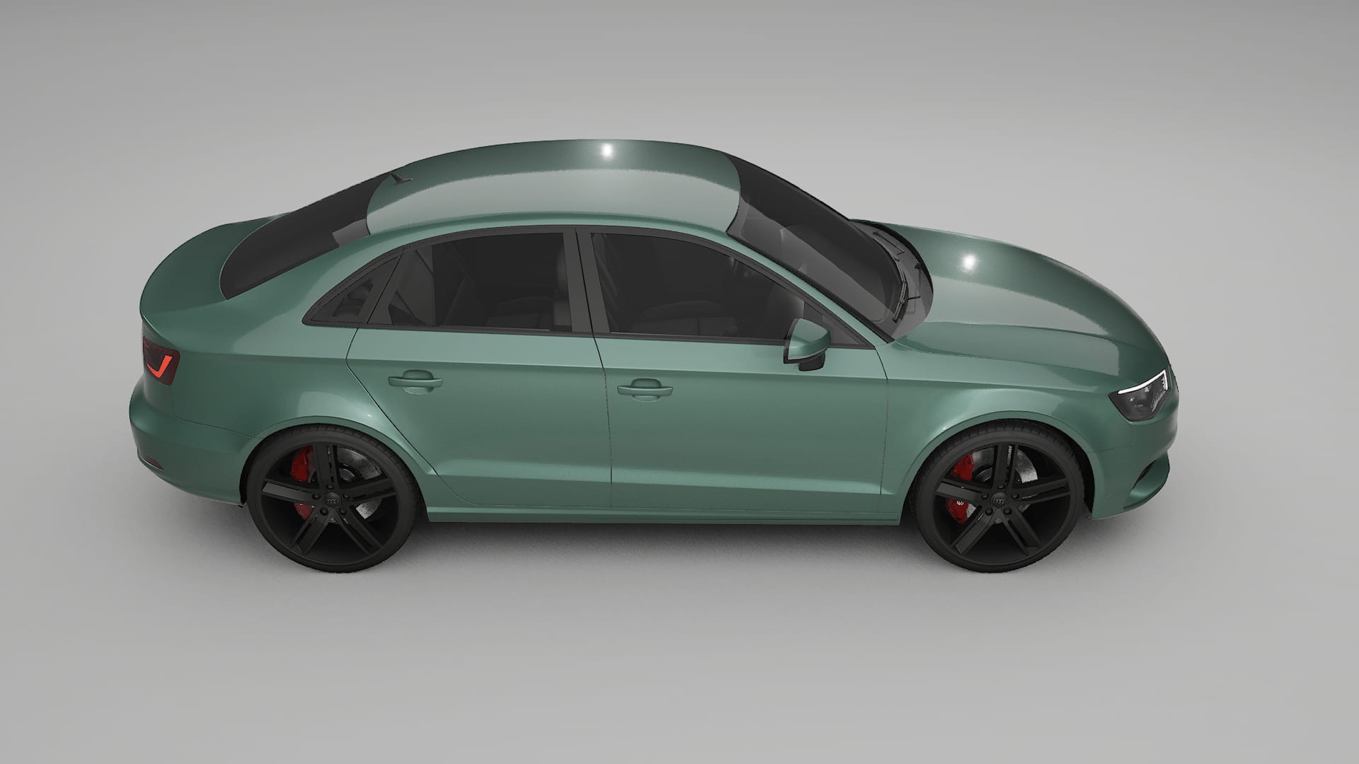 Audi A3 8V sedan prefacelift pre LCI TPU Lackschutzfolie | EVERGREEN Farbwechsel PPF – Komplett-Vorgeschnittener Kit