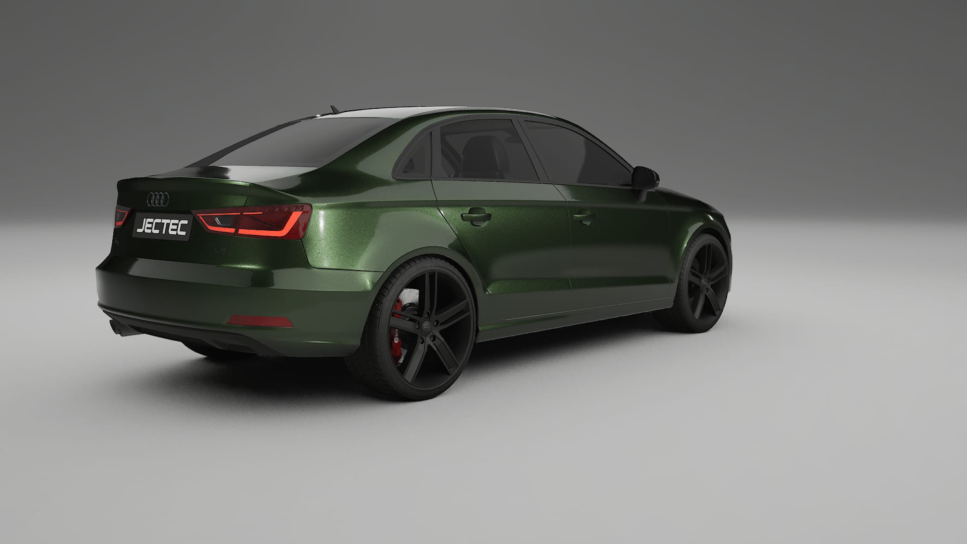 Audi A3 8V sedan prefacelift pre LCI TPU Lackschutzfolie | LAGOON Farbwechsel PPF – Komplett-Vorgeschnittener Kit
