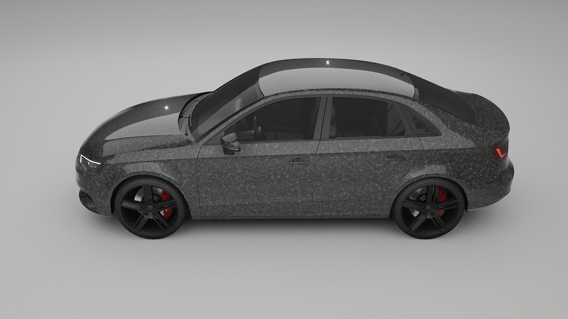 Audi A3 8V sedan prefacelift pre LCI TPU Lackschutzfolie | FORGED S Farbwechsel PPF – Komplett-Vorgeschnittener Kit