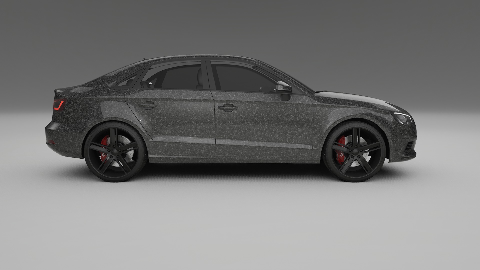 Audi A3 8V sedan prefacelift pre LCI TPU Lackschutzfolie | FORGED S Farbwechsel PPF – Komplett-Vorgeschnittener Kit