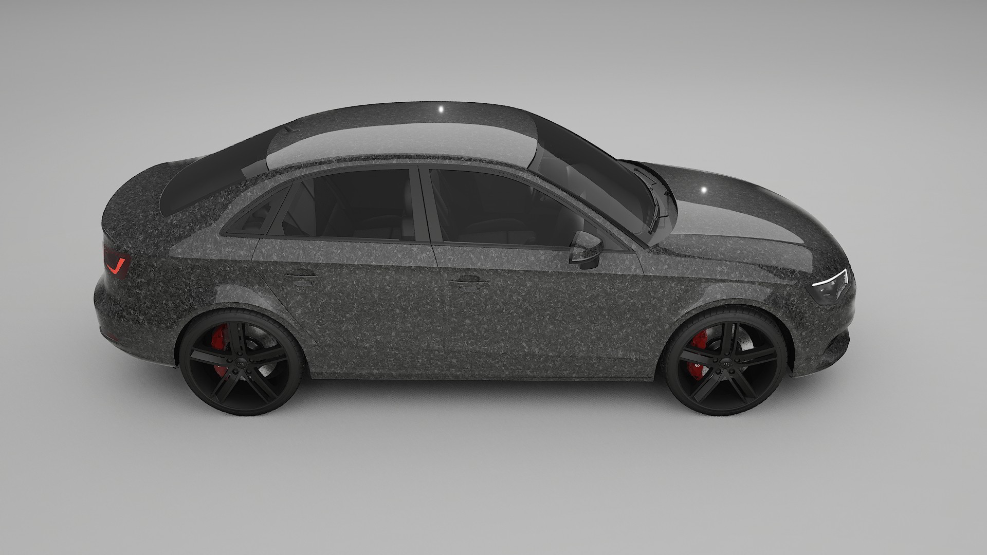 Audi A3 8V sedan prefacelift pre LCI TPU Lackschutzfolie | FORGED S Farbwechsel PPF – Komplett-Vorgeschnittener Kit