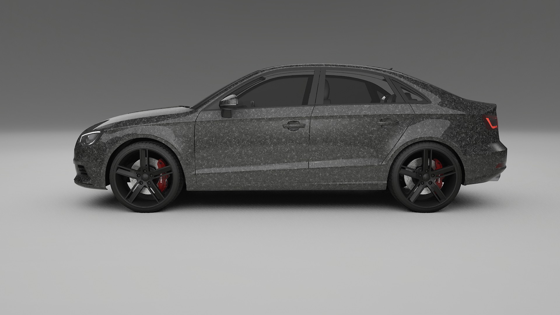 Audi A3 8V sedan prefacelift pre LCI TPU Lackschutzfolie | FORGED S Farbwechsel PPF – Komplett-Vorgeschnittener Kit