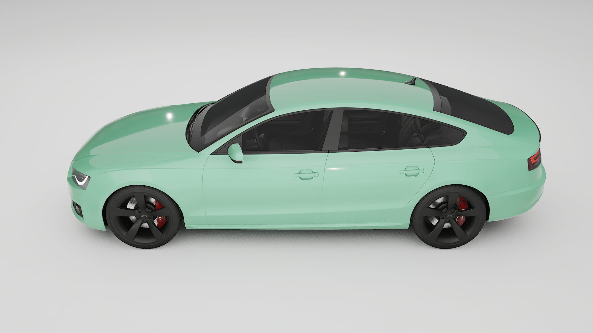 Audi A5 8T Sportback prefacelift pre LCI TPU Lackschutzfolie | DUSTY Farbwechsel PPF – Komplett-Vorgeschnittener Kit