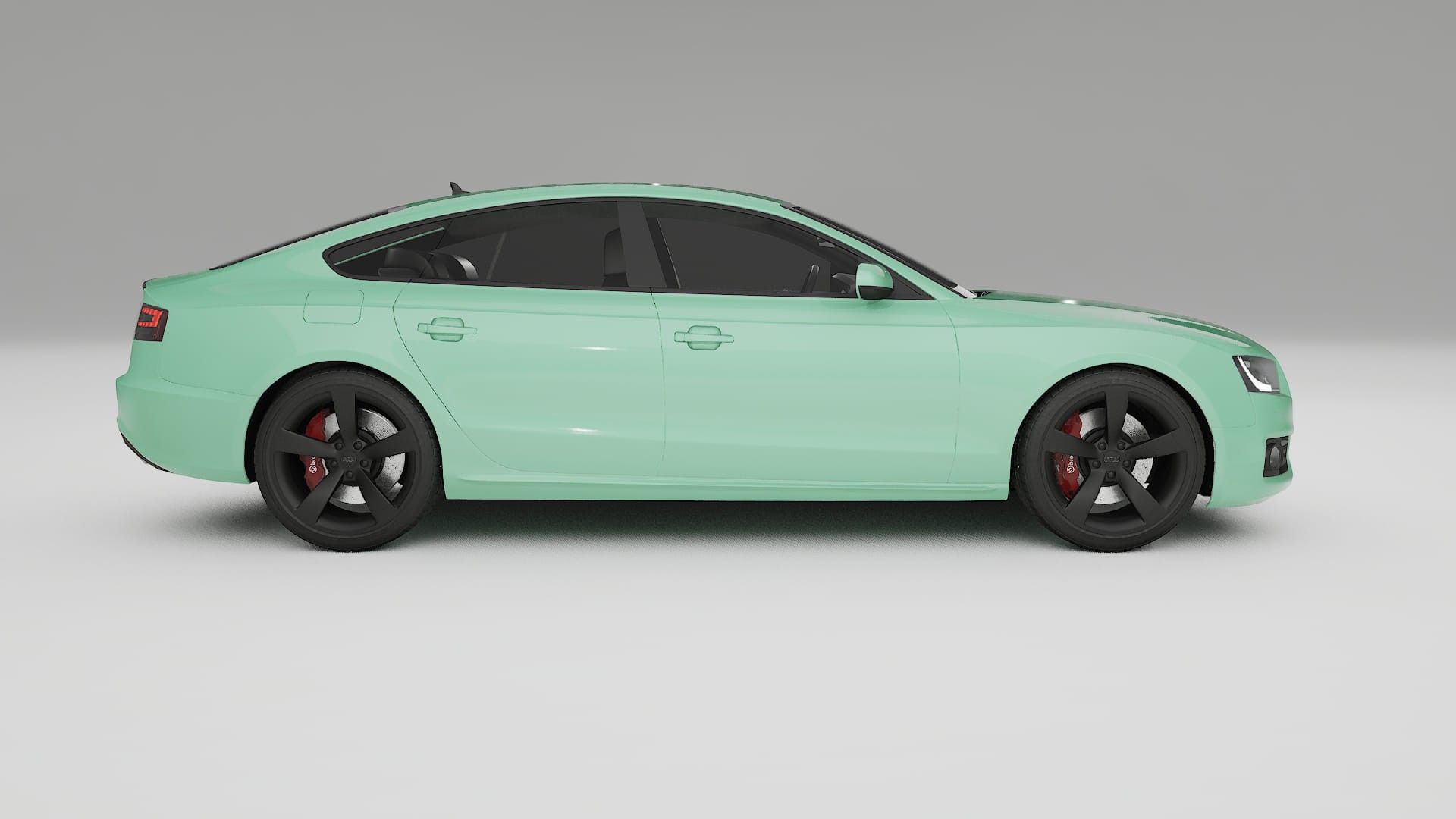 Audi A5 8T Sportback prefacelift pre LCI TPU Lackschutzfolie | DUSTY Farbwechsel PPF – Komplett-Vorgeschnittener Kit