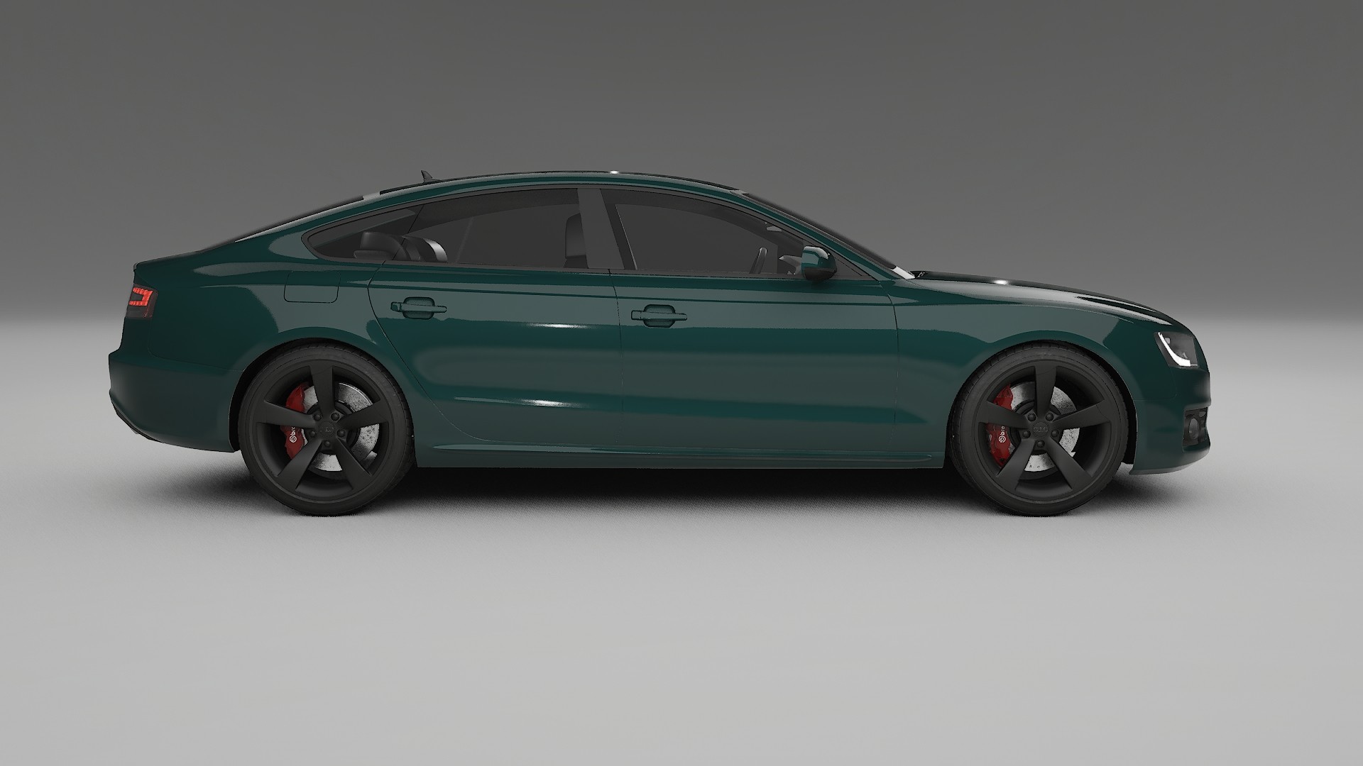 Audi A5 8T Sportback prefacelift pre LCI TPU Lackschutzfolie | INFERNO Farbwechsel PPF – Komplett-Vorgeschnittener Kit