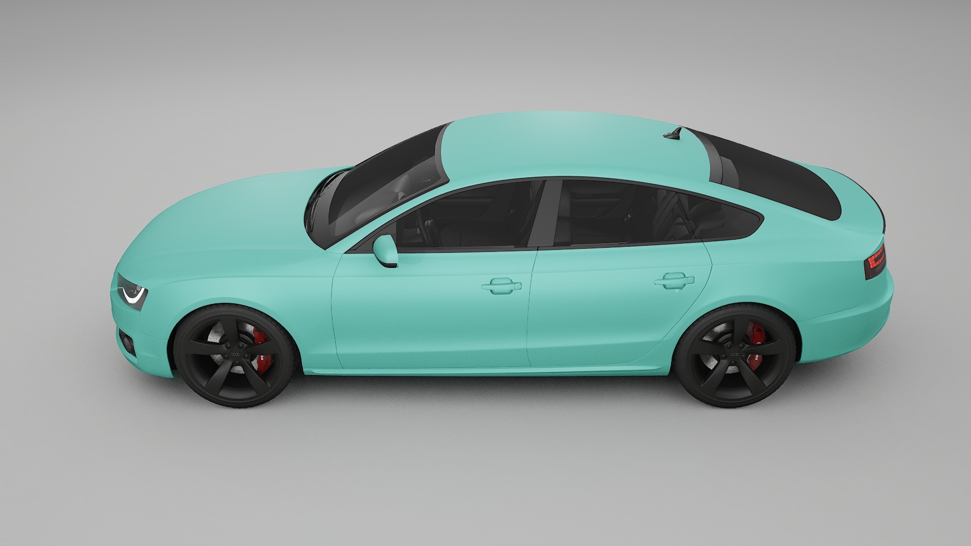 Audi A5 8T Sportback prefacelift pre LCI TPU Lackschutzfolie | FROST Farbwechsel PPF – Komplett-Vorgeschnittener Kit