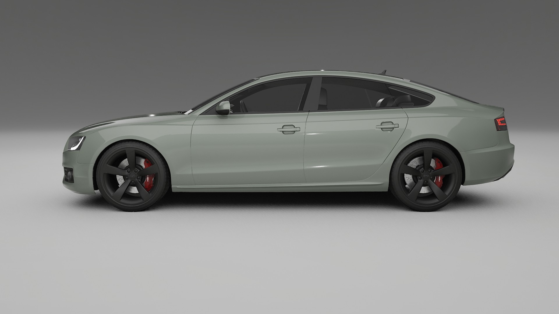 Audi A5 8T Sportback prefacelift pre LCI TPU Lackschutzfolie | SLATE Farbwechsel PPF – Komplett-Vorgeschnittener Kit