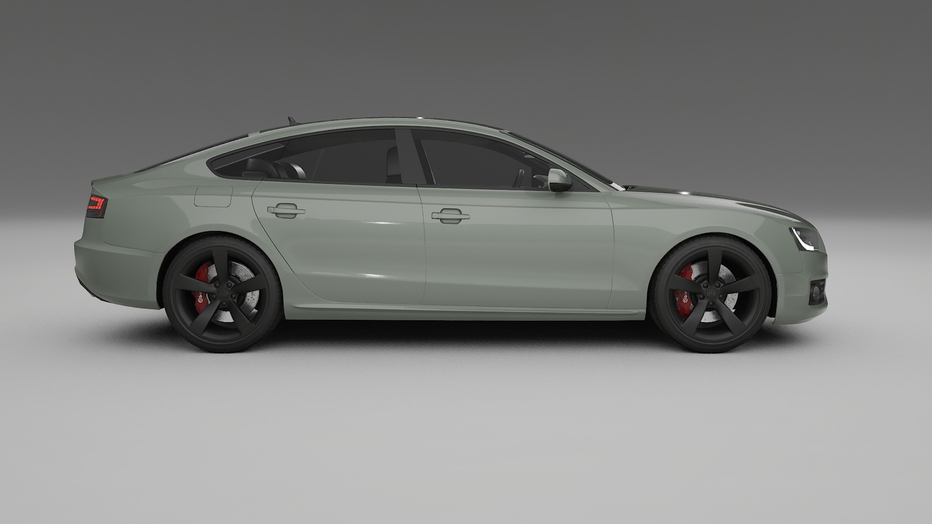 Audi A5 8T Sportback prefacelift pre LCI TPU Lackschutzfolie | SLATE Farbwechsel PPF – Komplett-Vorgeschnittener Kit