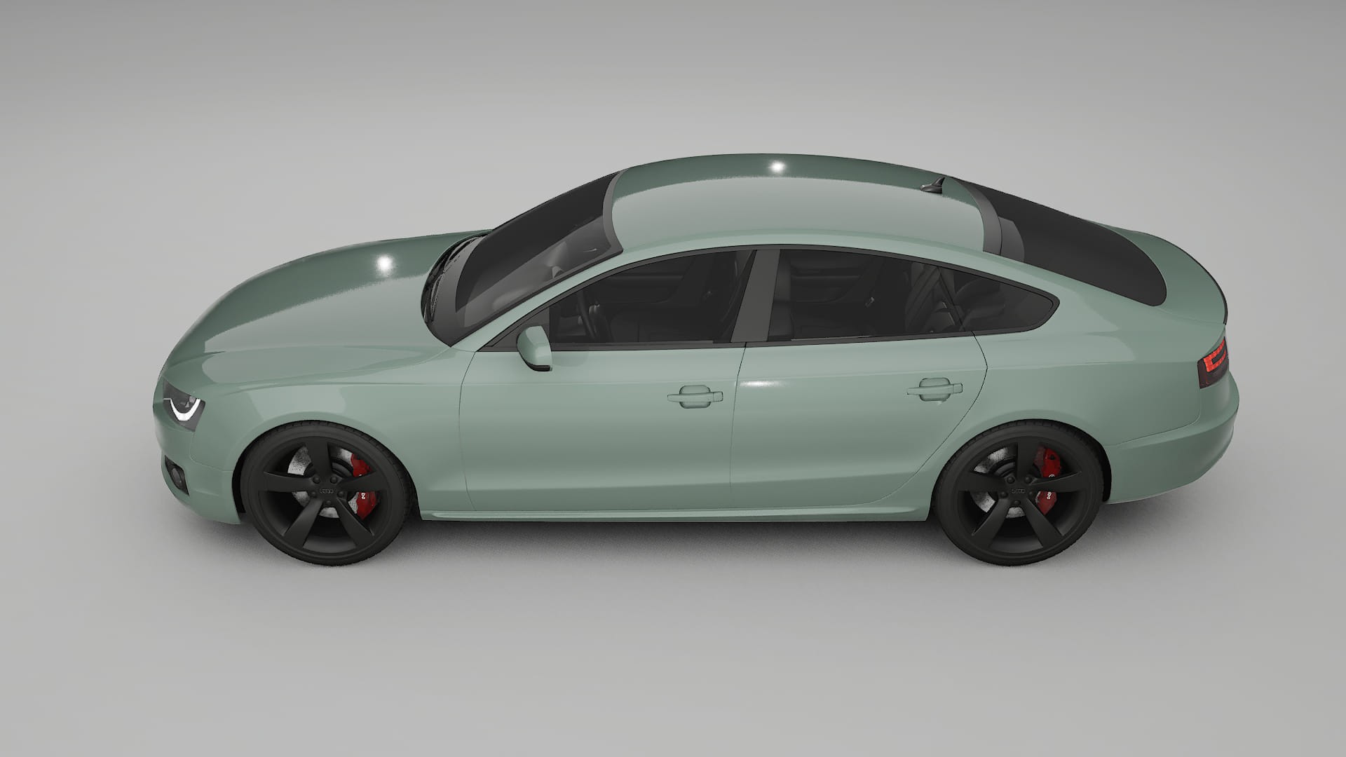 Audi A5 8T Sportback prefacelift pre LCI TPU Lackschutzfolie | CINDER Farbwechsel PPF – Komplett-Vorgeschnittener Kit