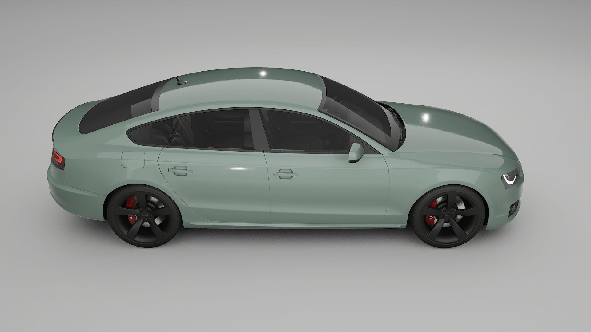Audi A5 8T Sportback prefacelift pre LCI TPU Lackschutzfolie | CINDER Farbwechsel PPF – Komplett-Vorgeschnittener Kit