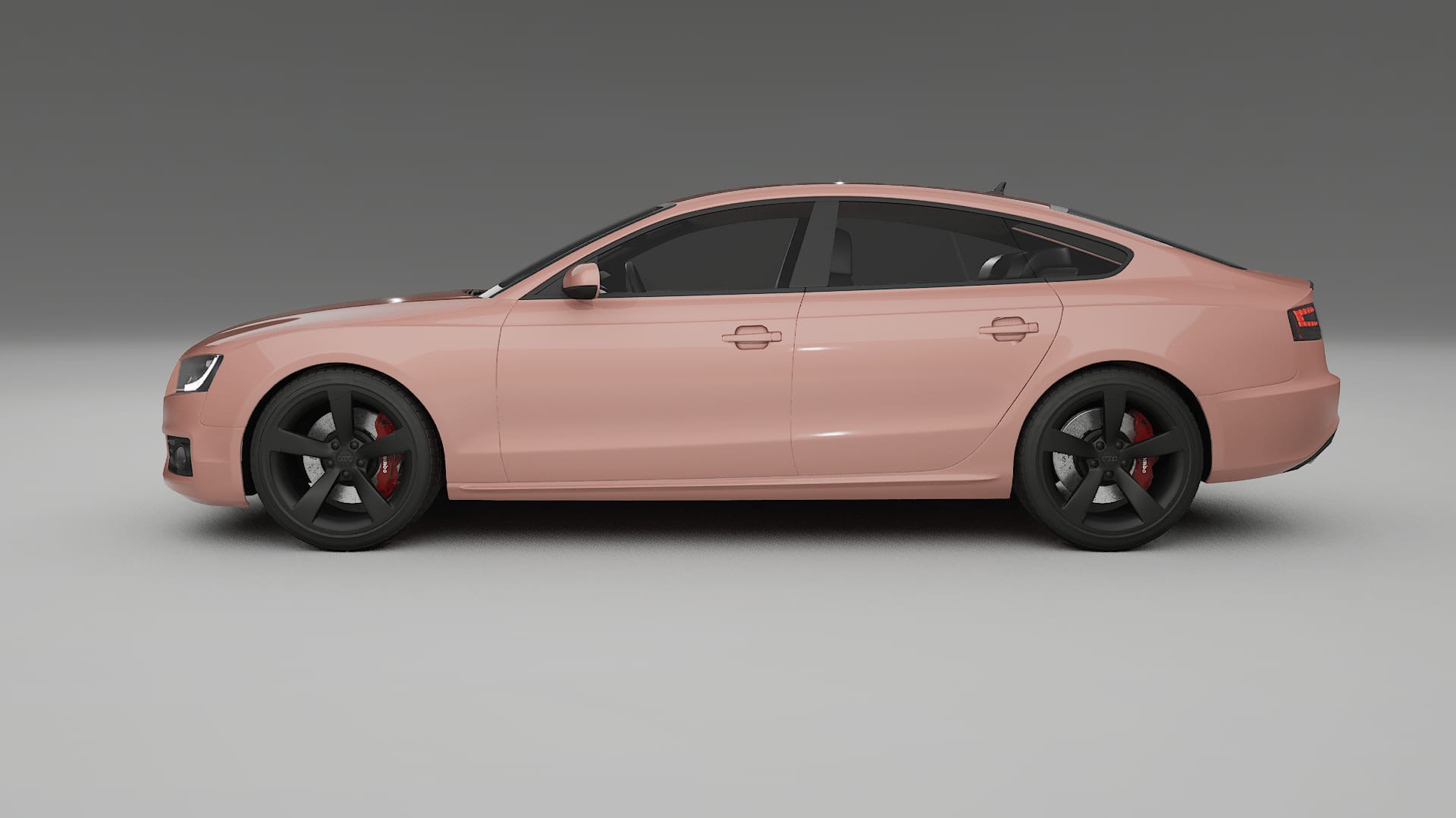 Audi A5 8T Sportback prefacelift pre LCI TPU Lackschutzfolie | BLUSH Farbwechsel PPF – Komplett-Vorgeschnittener Kit