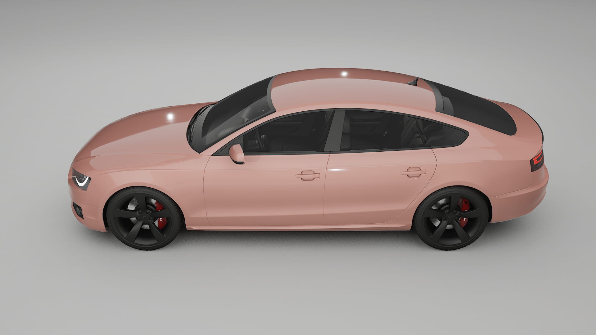 Audi A5 8T Sportback prefacelift pre LCI TPU Lackschutzfolie | BLUSH Farbwechsel PPF – Komplett-Vorgeschnittener Kit