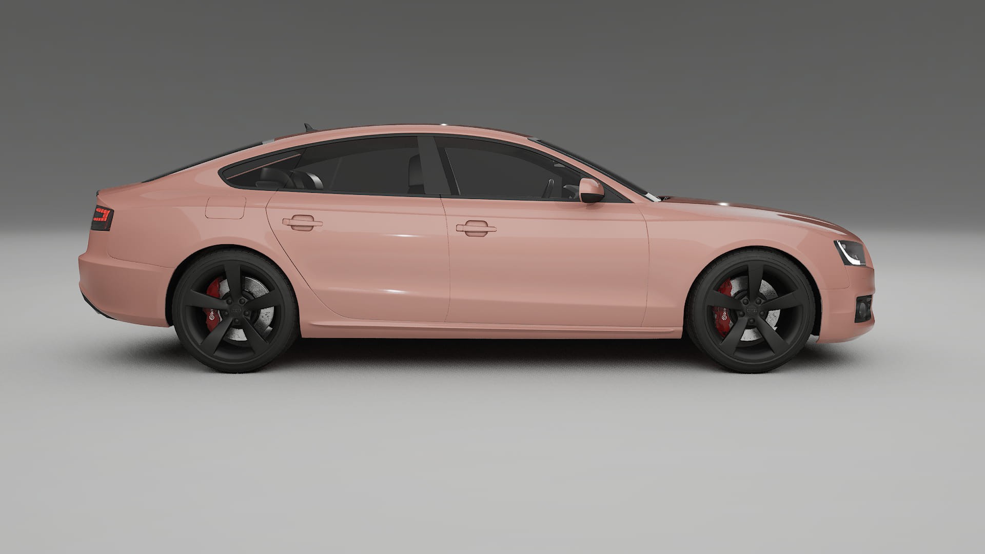 Audi A5 8T Sportback prefacelift pre LCI TPU Lackschutzfolie | BLUSH Farbwechsel PPF – Komplett-Vorgeschnittener Kit