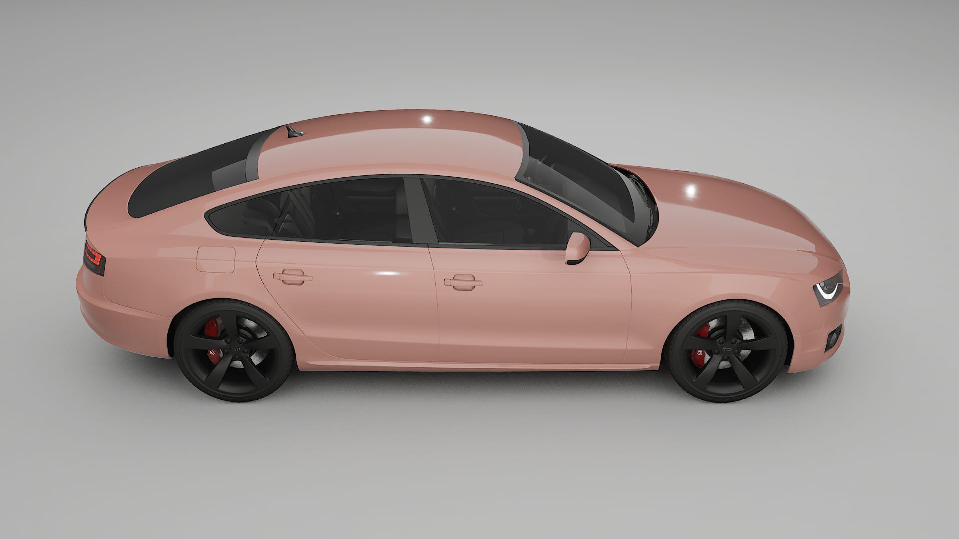 Audi A5 8T Sportback prefacelift pre LCI TPU Lackschutzfolie | BLUSH Farbwechsel PPF – Komplett-Vorgeschnittener Kit