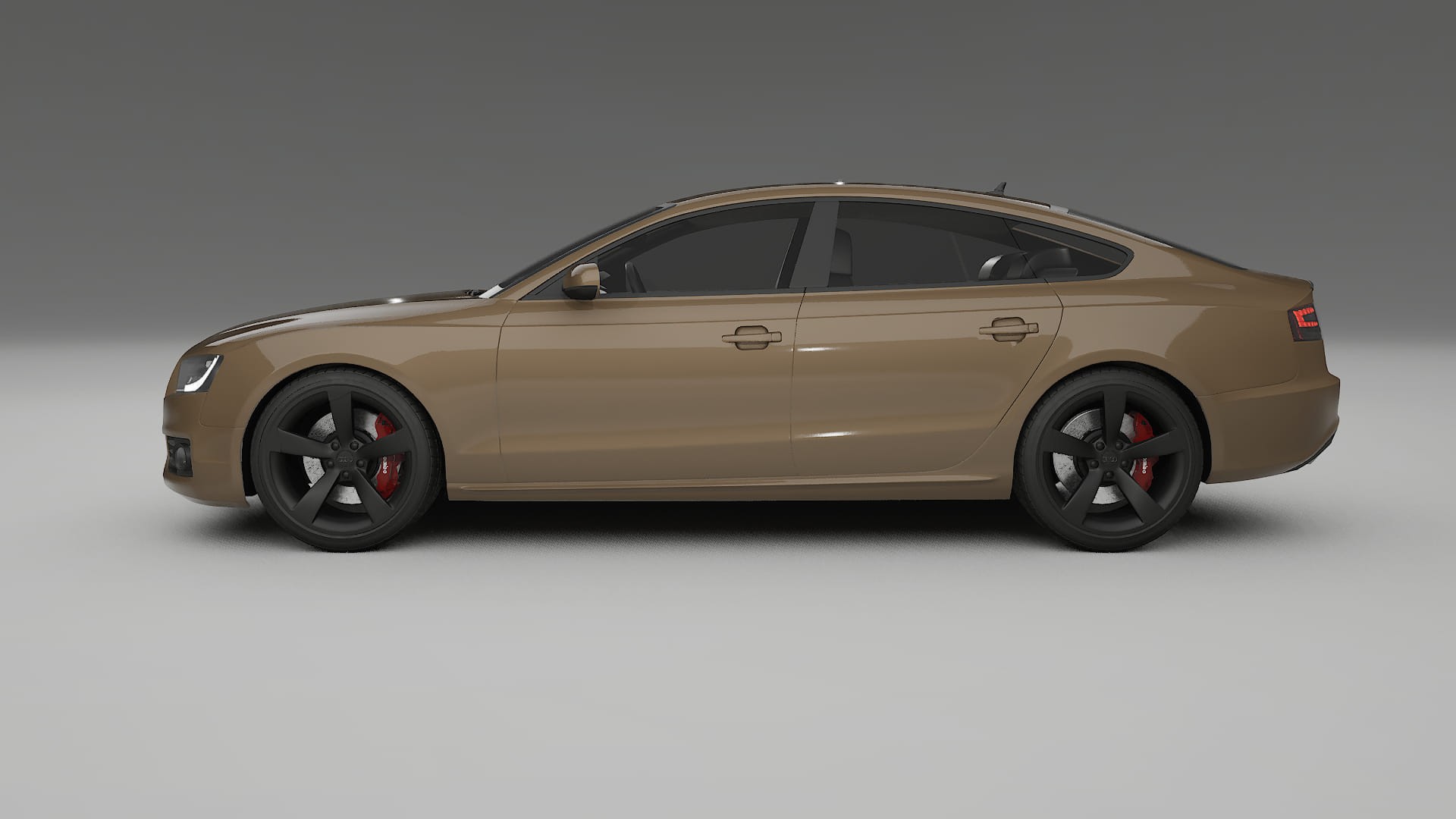 Audi A5 8T Sportback prefacelift pre LCI TPU Lackschutzfolie | SAHARA Farbwechsel PPF – Komplett-Vorgeschnittener Kit