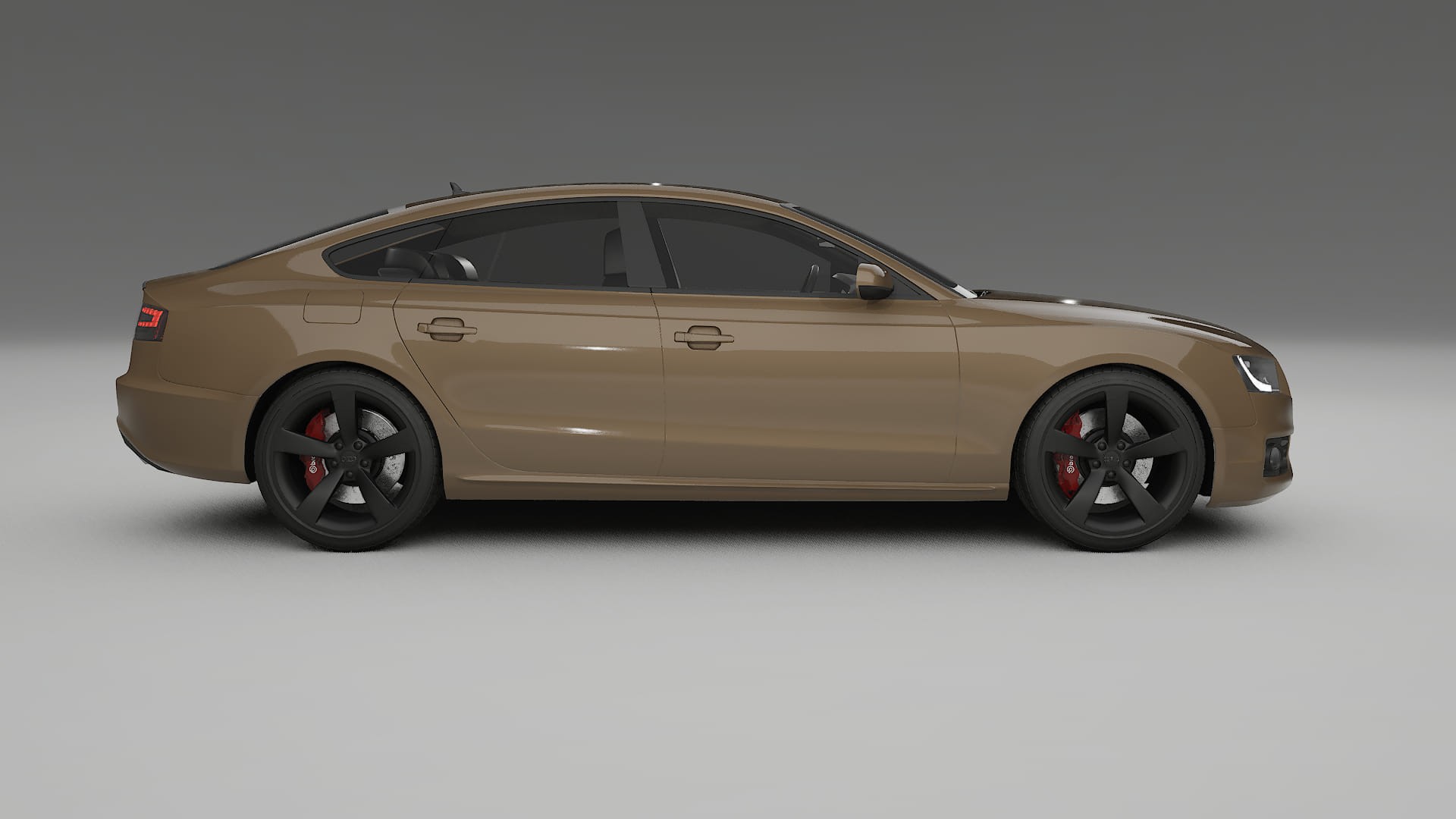 Audi A5 8T Sportback prefacelift pre LCI TPU Lackschutzfolie | SAHARA Farbwechsel PPF – Komplett-Vorgeschnittener Kit