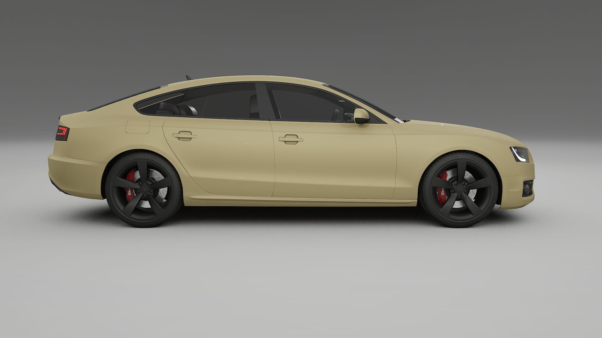 Audi A5 8T Sportback prefacelift pre LCI TPU Lackschutzfolie | SAND Farbwechsel PPF – Komplett-Vorgeschnittener Kit