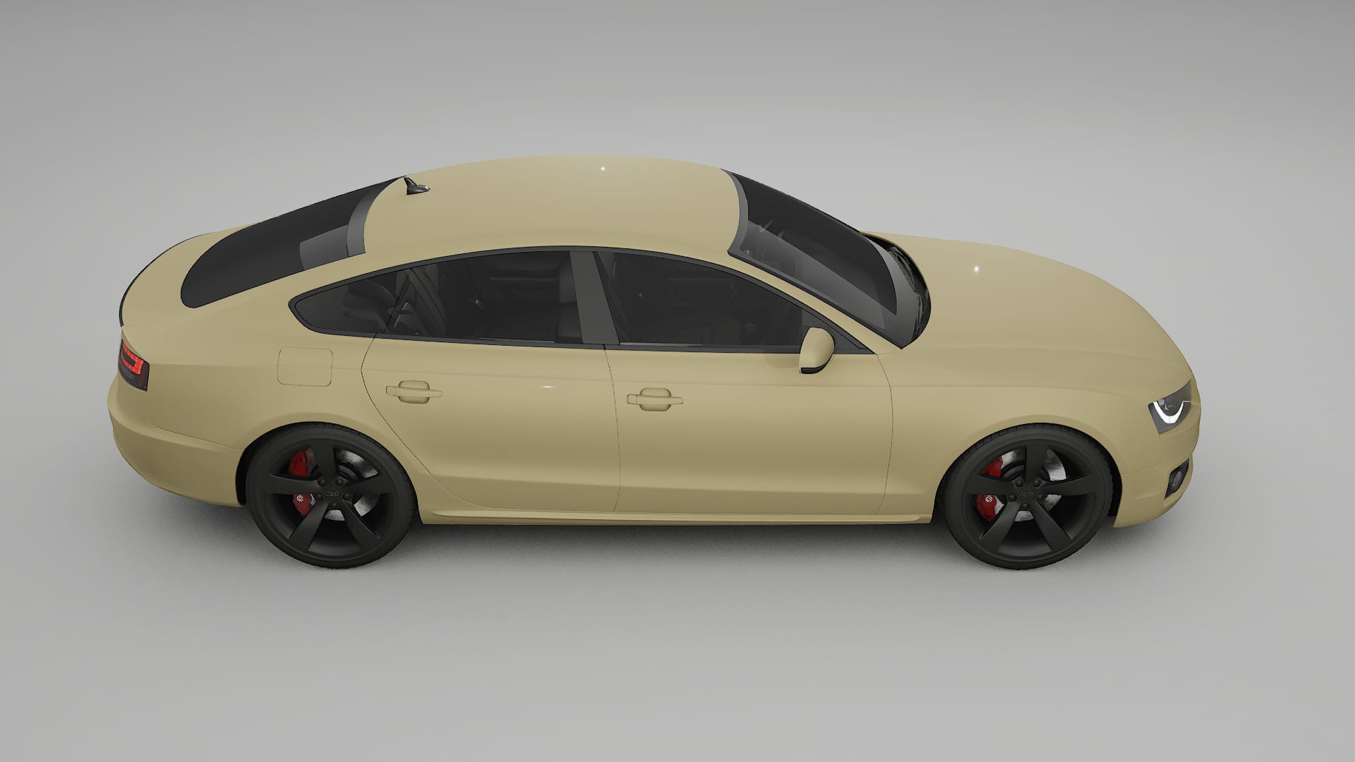 Audi A5 8T Sportback prefacelift pre LCI TPU Lackschutzfolie | SAND Farbwechsel PPF – Komplett-Vorgeschnittener Kit