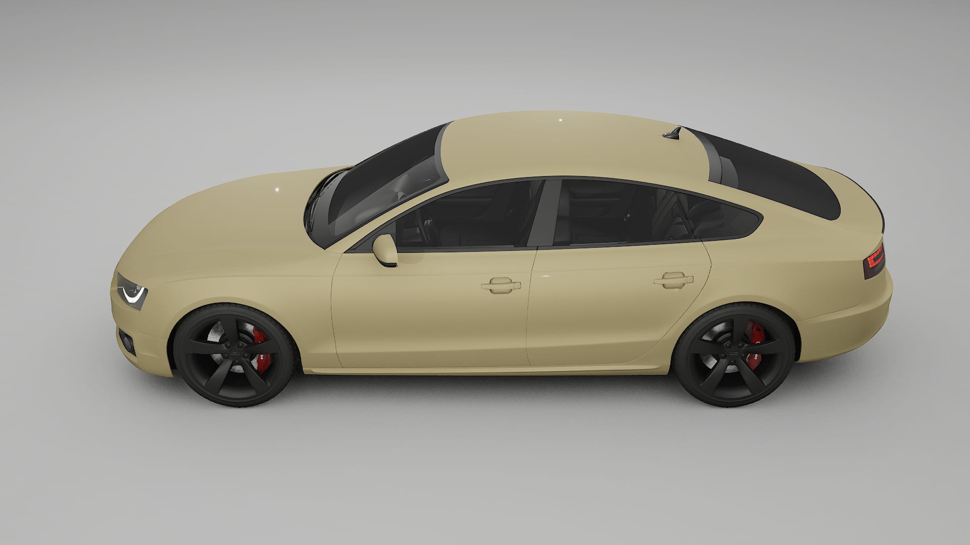 Audi A5 8T Sportback prefacelift pre LCI TPU Lackschutzfolie | SAND Farbwechsel PPF – Komplett-Vorgeschnittener Kit