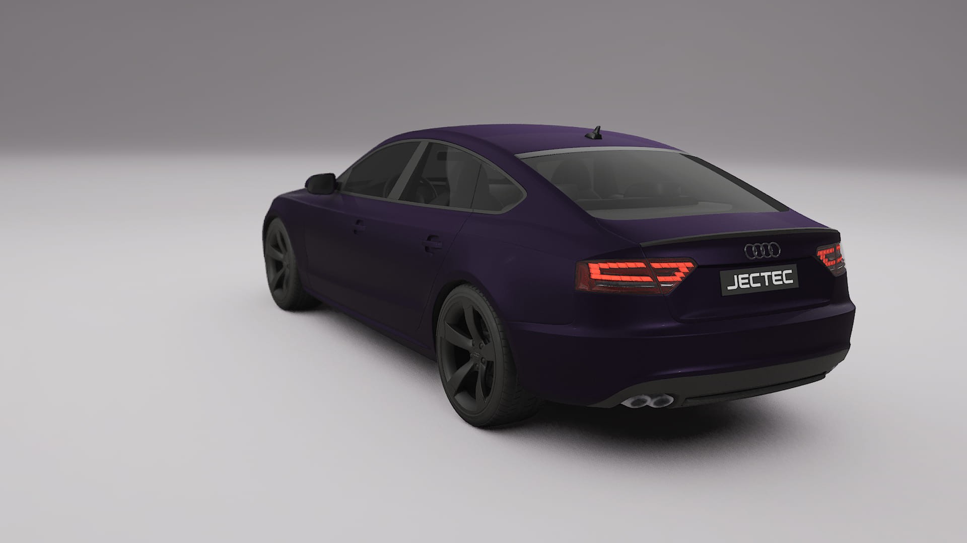 Audi A5 8T Sportback prefacelift pre LCI TPU Lackschutzfolie | VIOLET Farbwechsel PPF – Komplett-Vorgeschnittener Kit