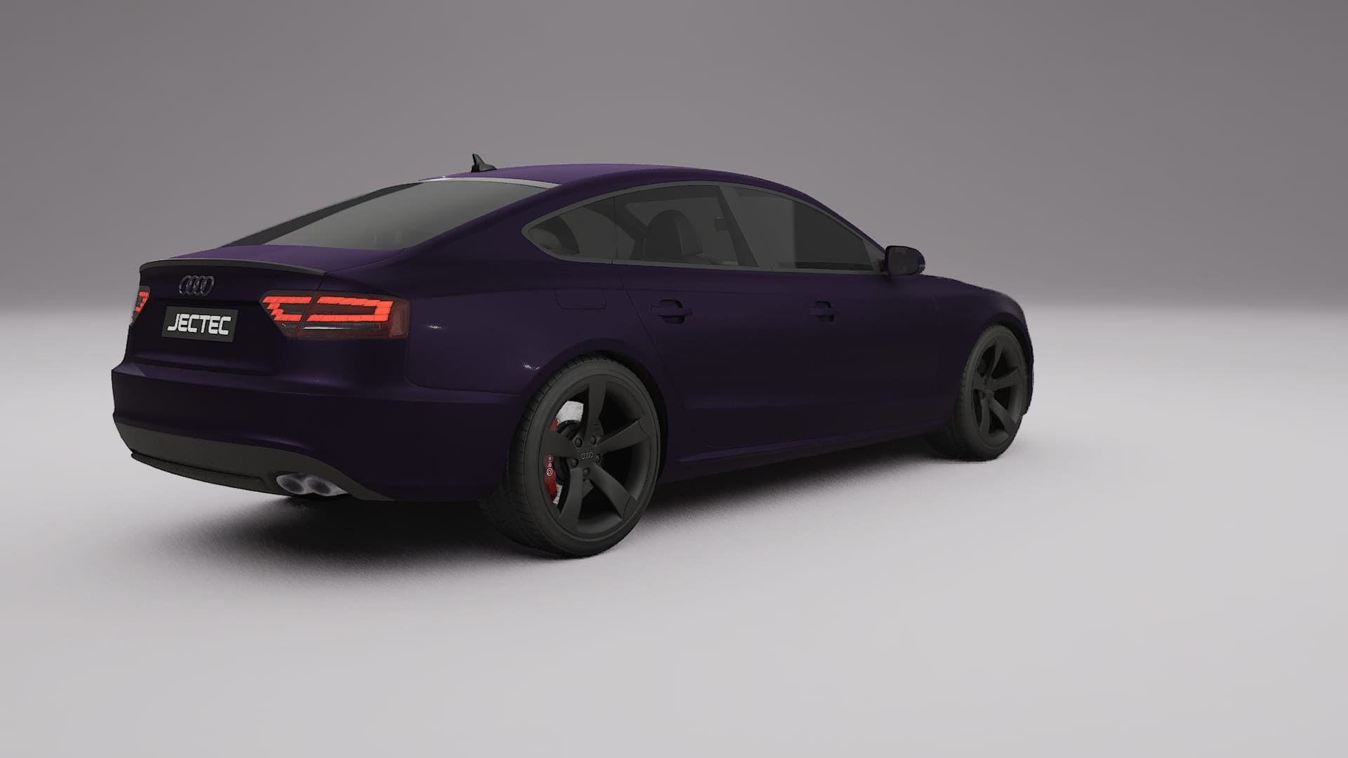 Audi A5 8T Sportback prefacelift pre LCI TPU Lackschutzfolie | VIOLET Farbwechsel PPF – Komplett-Vorgeschnittener Kit