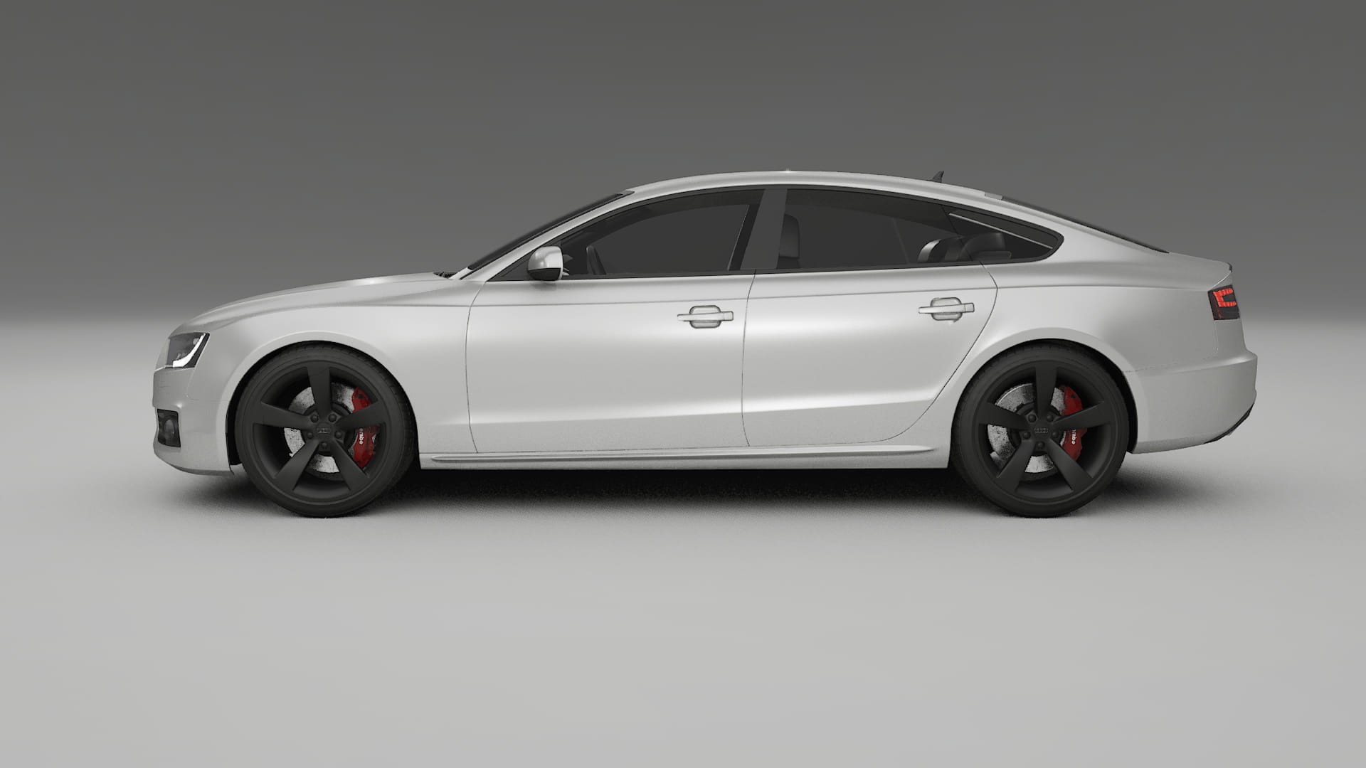 Audi A5 8T Sportback prefacelift pre LCI TPU Lackschutzfolie | OPAL Farbwechsel PPF – Komplett-Vorgeschnittener Kit