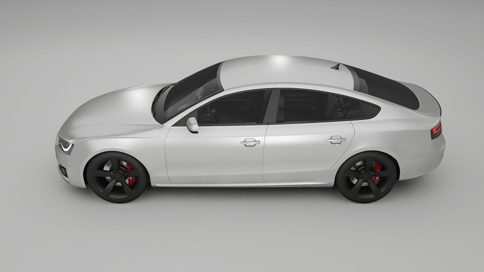 Audi A5 8T Sportback prefacelift pre LCI TPU Lackschutzfolie | OPAL Farbwechsel PPF – Komplett-Vorgeschnittener Kit