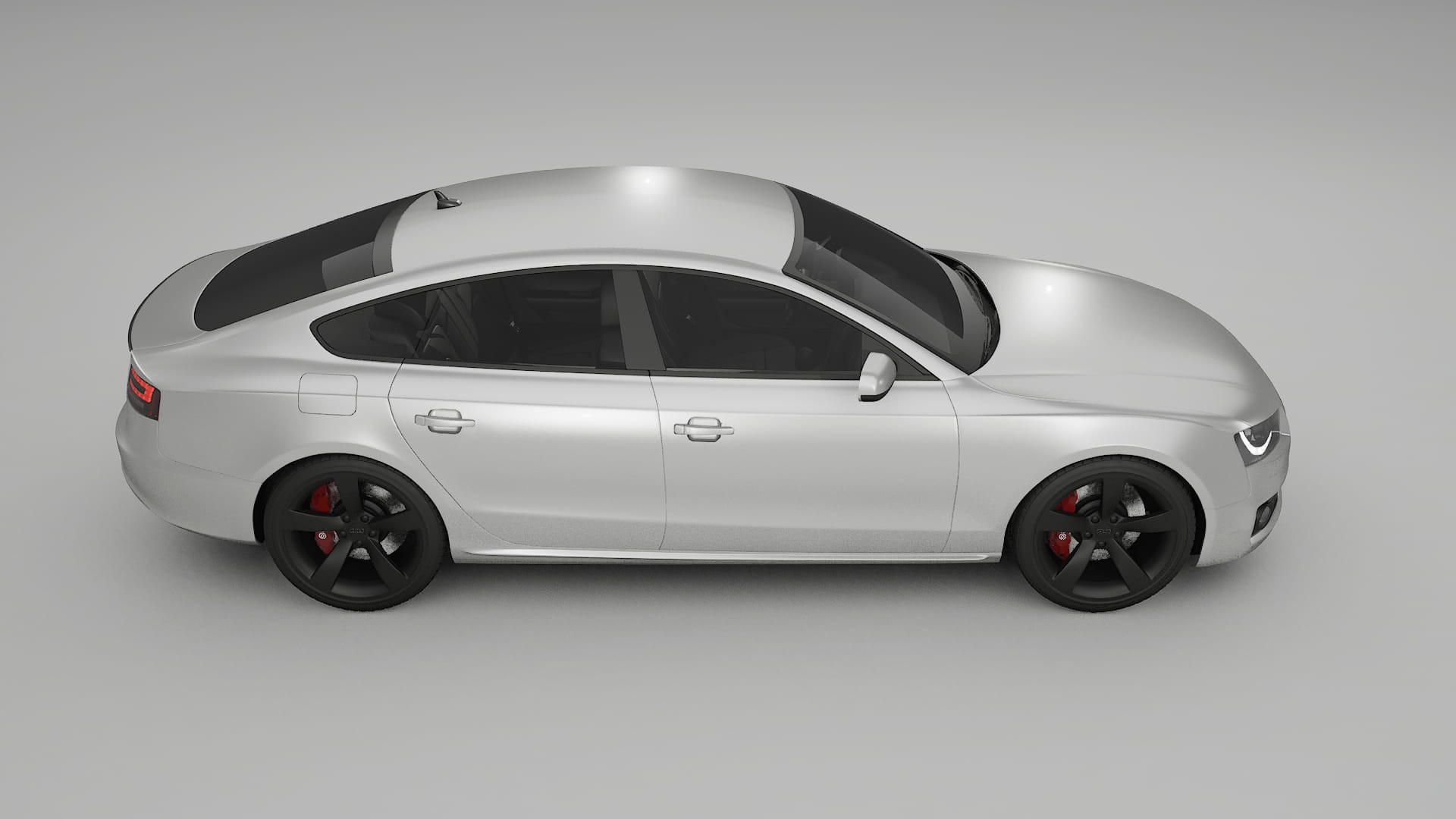 Audi A5 8T Sportback prefacelift pre LCI TPU Lackschutzfolie | OPAL Farbwechsel PPF – Komplett-Vorgeschnittener Kit