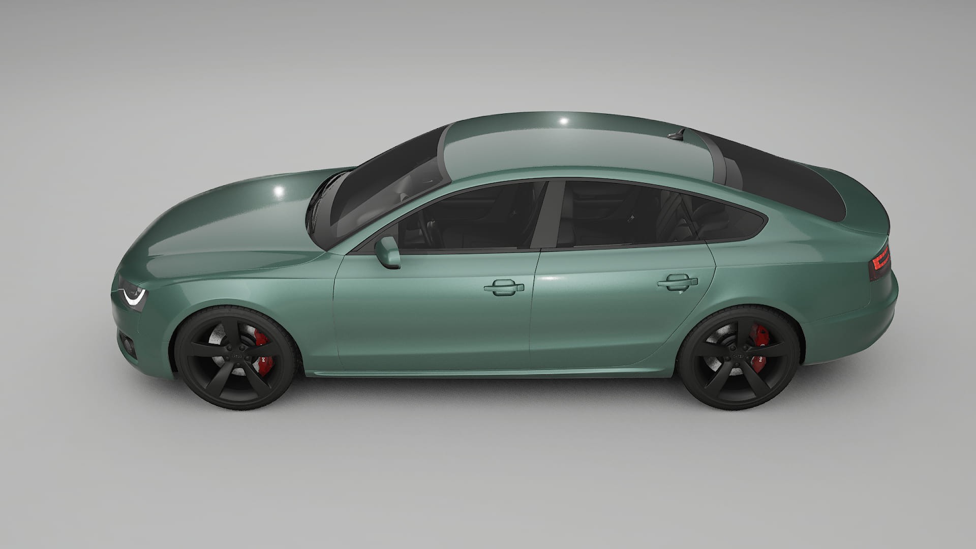 Audi A5 8T Sportback prefacelift pre LCI TPU Lackschutzfolie | EVERGREEN Farbwechsel PPF – Komplett-Vorgeschnittener Kit