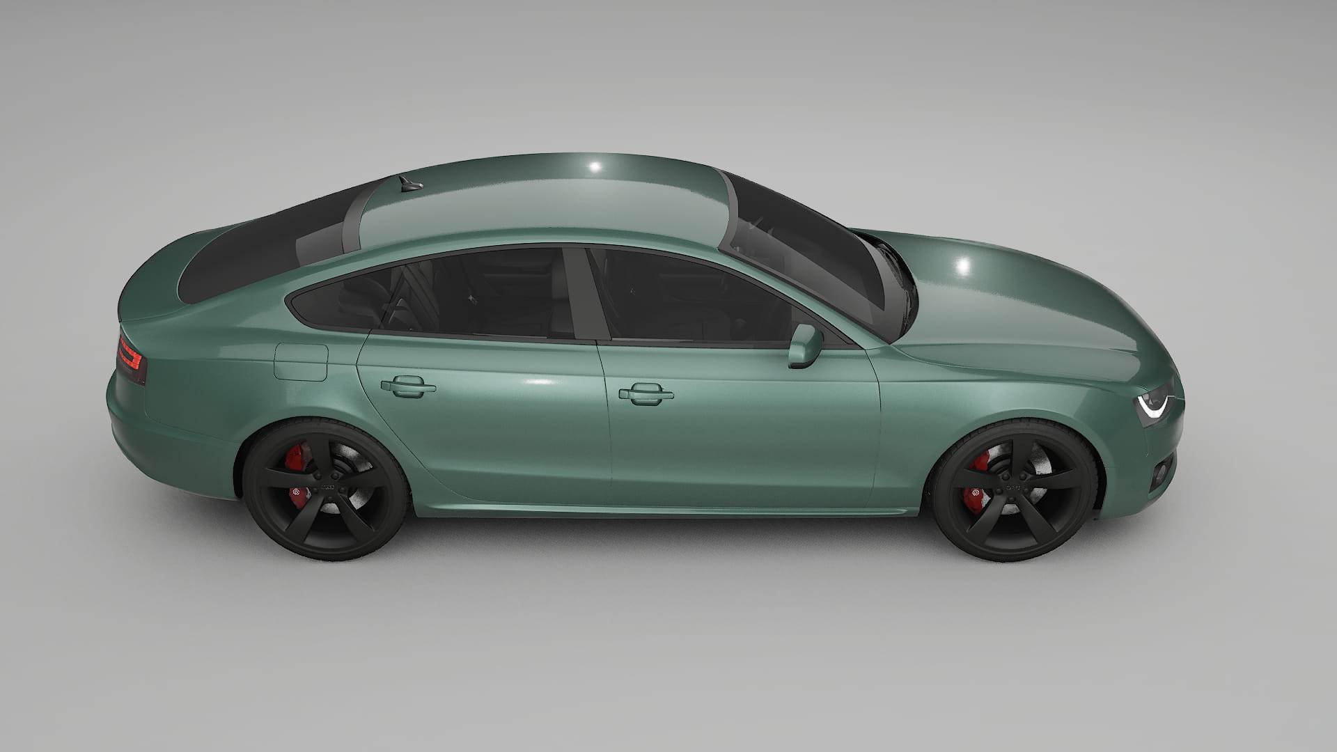 Audi A5 8T Sportback prefacelift pre LCI TPU Lackschutzfolie | EVERGREEN Farbwechsel PPF – Komplett-Vorgeschnittener Kit