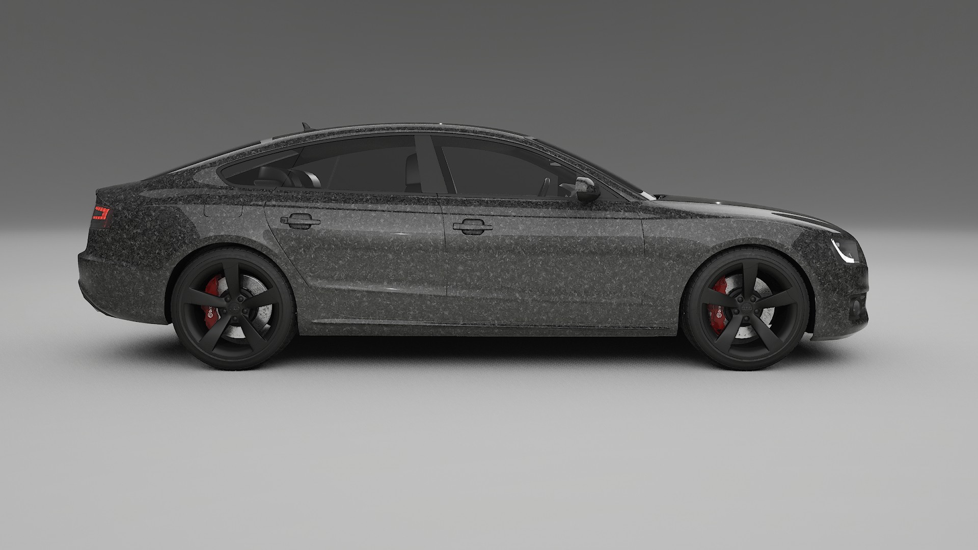 Audi A5 8T Sportback prefacelift pre LCI TPU Lackschutzfolie | FORGED S Farbwechsel PPF – Komplett-Vorgeschnittener Kit