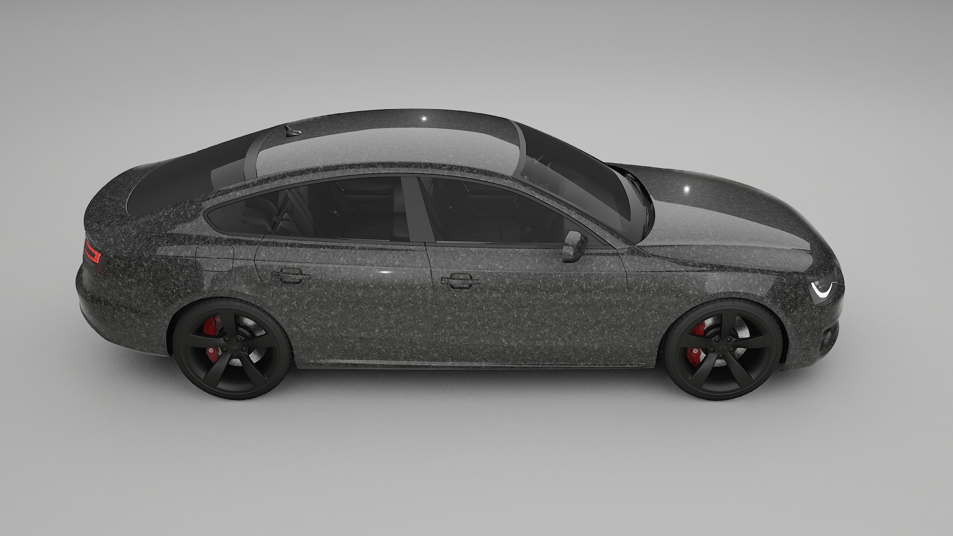 Audi A5 8T Sportback prefacelift pre LCI TPU Lackschutzfolie | FORGED S Farbwechsel PPF – Komplett-Vorgeschnittener Kit