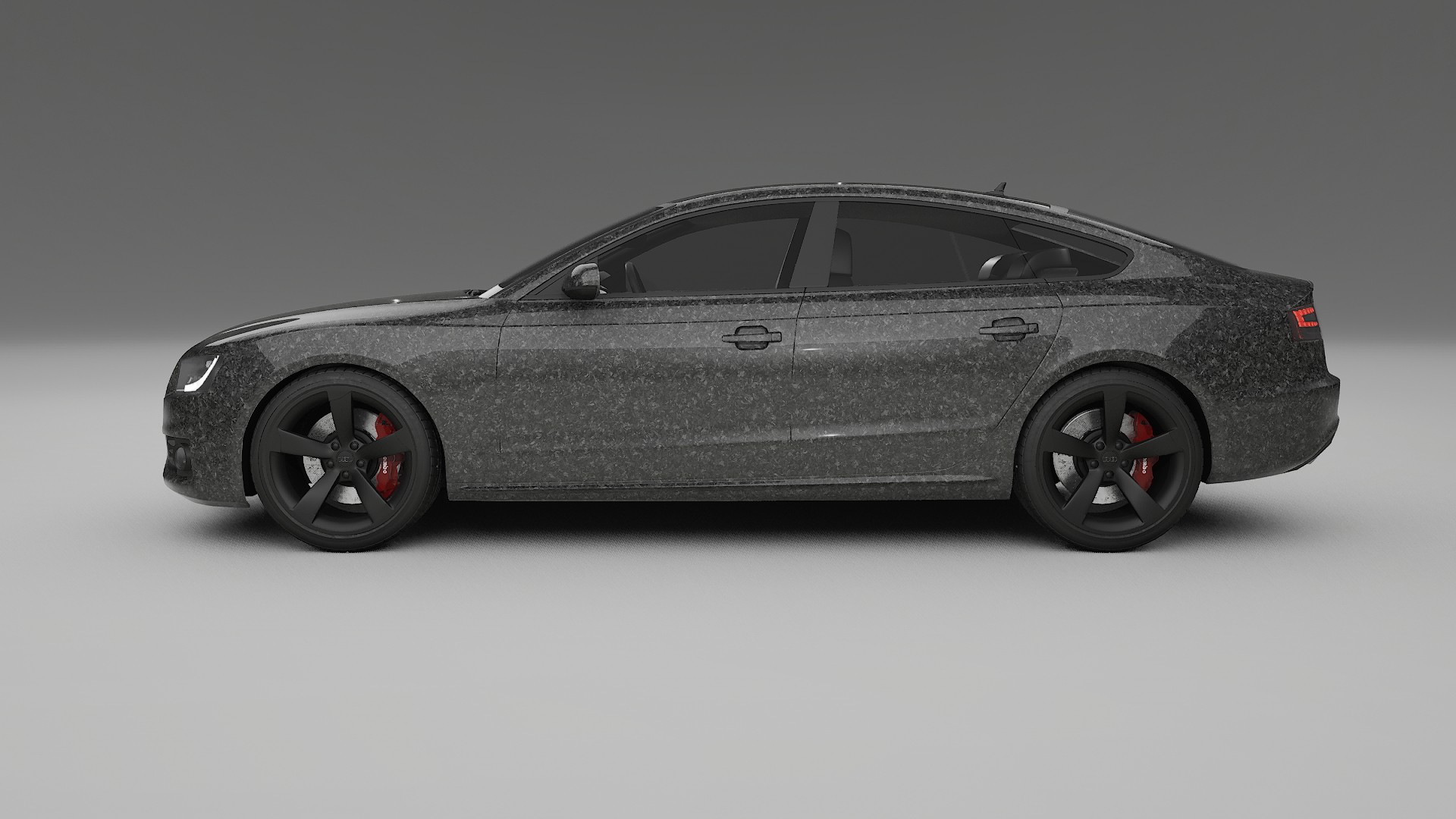 Audi A5 8T Sportback prefacelift pre LCI TPU Lackschutzfolie | FORGED S Farbwechsel PPF – Komplett-Vorgeschnittener Kit