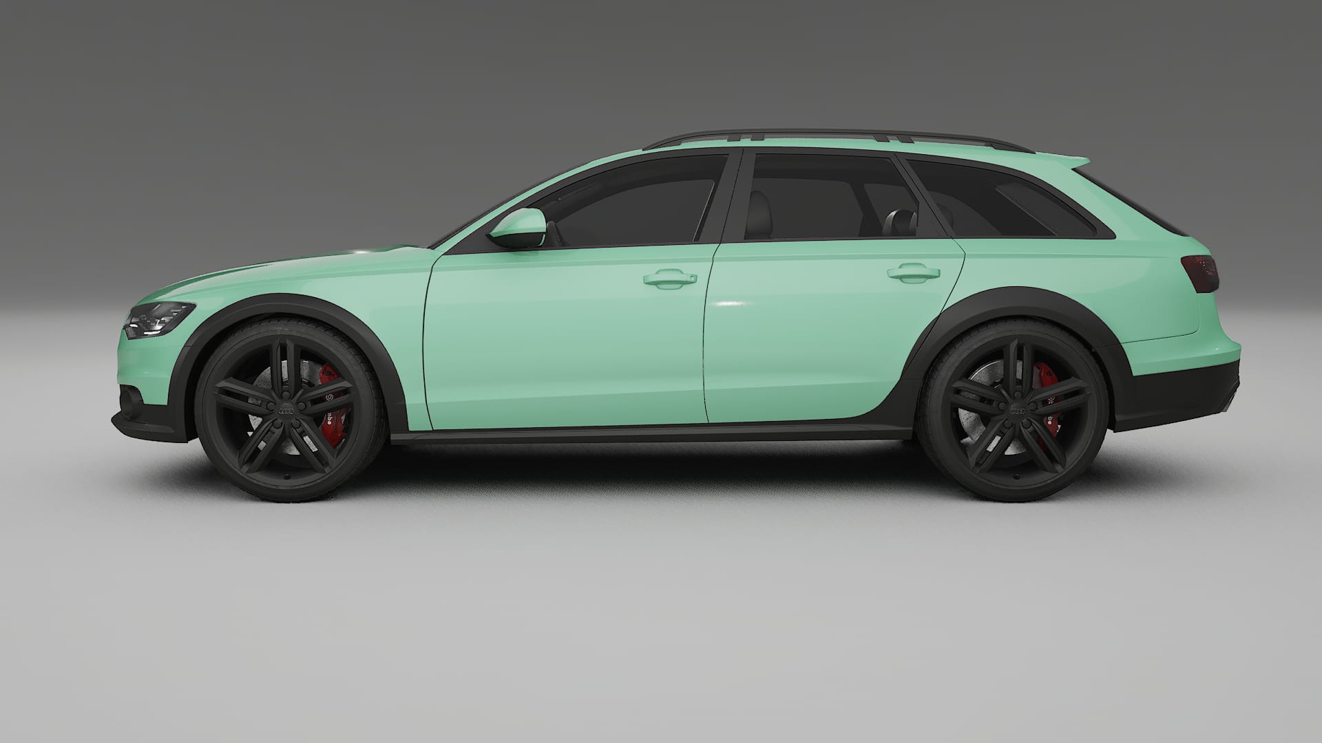 Audi A6 Allroad C7 prefacelift pre LCI TPU Lackschutzfolie | DUSTY Farbwechsel PPF – Komplett-Vorgeschnittener Kit