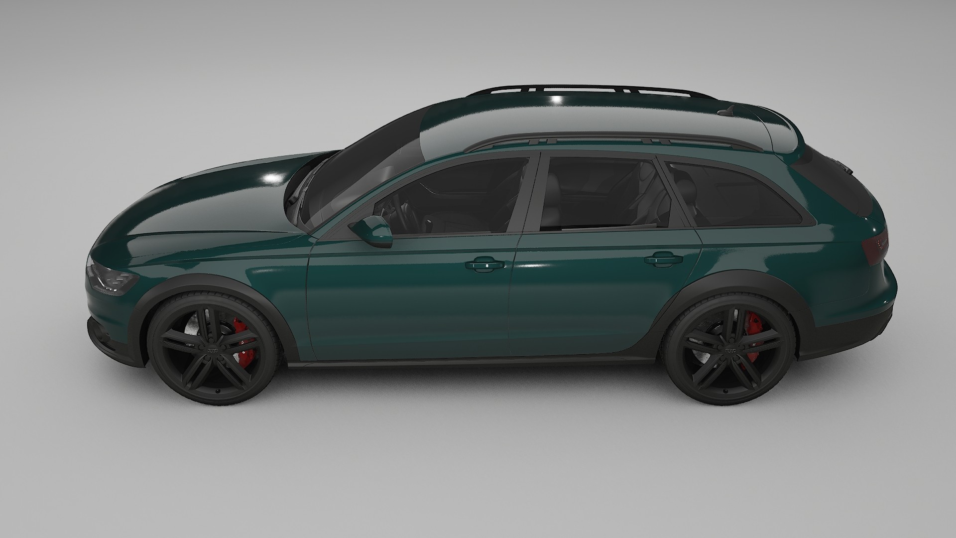 Audi A6 Allroad C7 prefacelift pre LCI TPU Lackschutzfolie | INFERNO Farbwechsel PPF – Komplett-Vorgeschnittener Kit