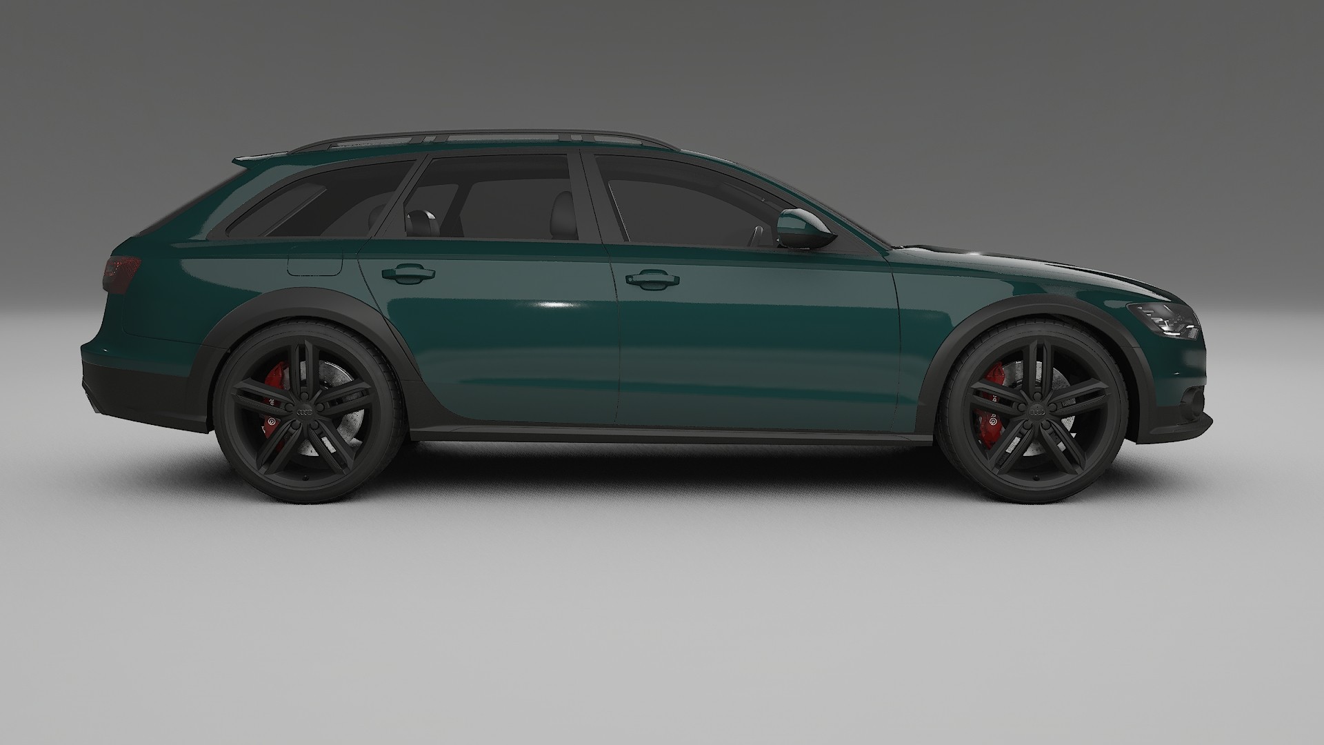 Audi A6 Allroad C7 prefacelift pre LCI TPU Lackschutzfolie | INFERNO Farbwechsel PPF – Komplett-Vorgeschnittener Kit