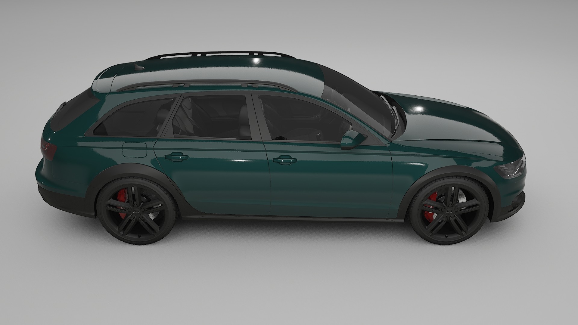 Audi A6 Allroad C7 prefacelift pre LCI TPU Lackschutzfolie | INFERNO Farbwechsel PPF – Komplett-Vorgeschnittener Kit